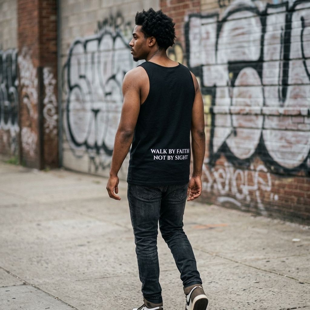 Bless Energy Tank Top – Walk By Faith Edition