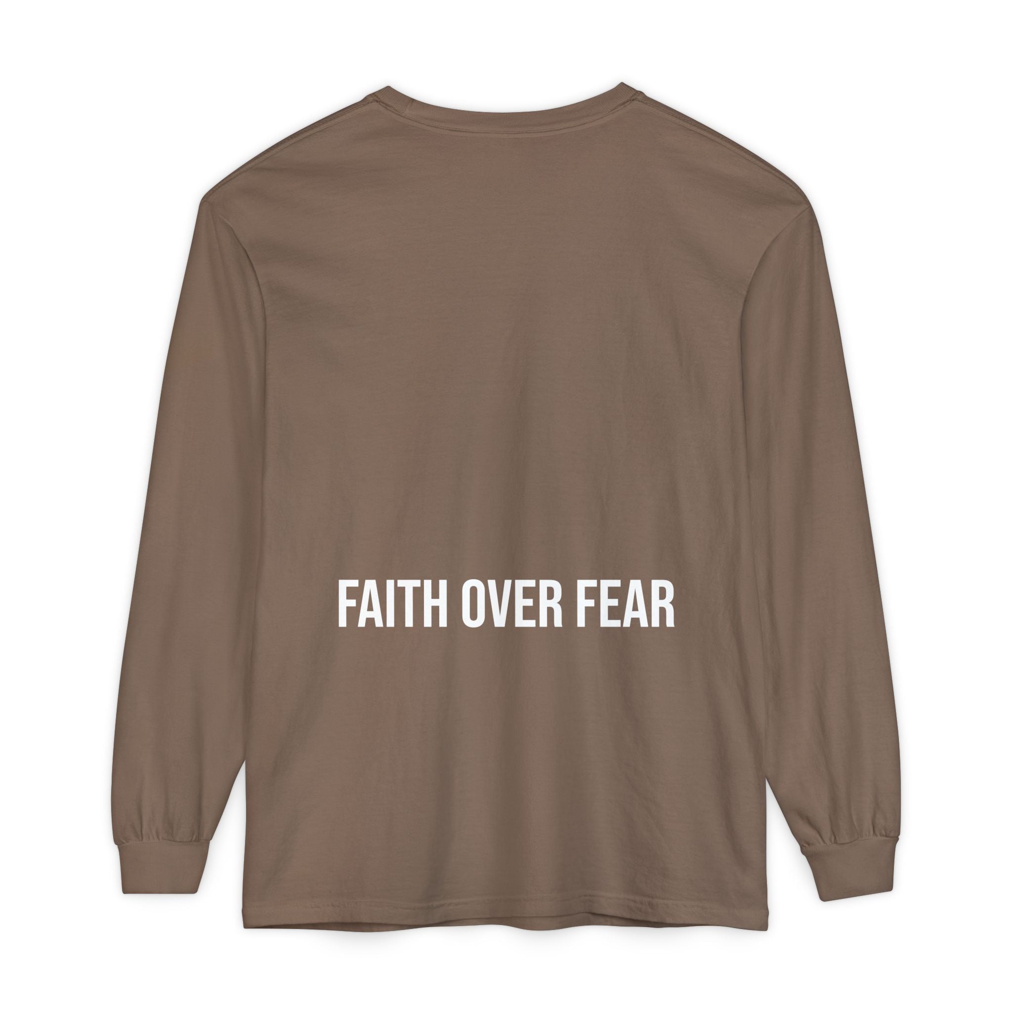 Bless Energy Long Sleeve Tee – Faith Over Fear Edition