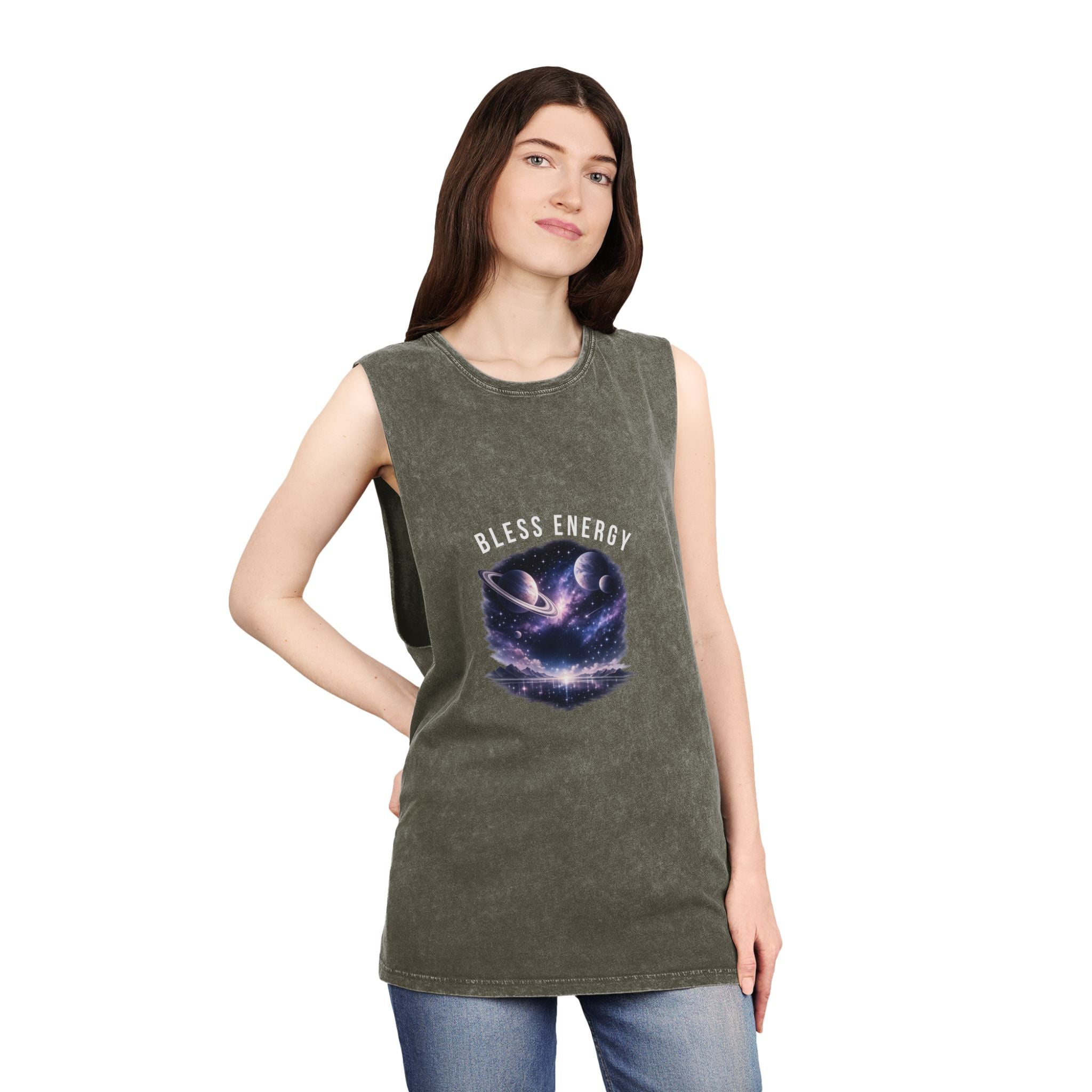 Bless Energy Tank Top – Powered by the Universe Edition