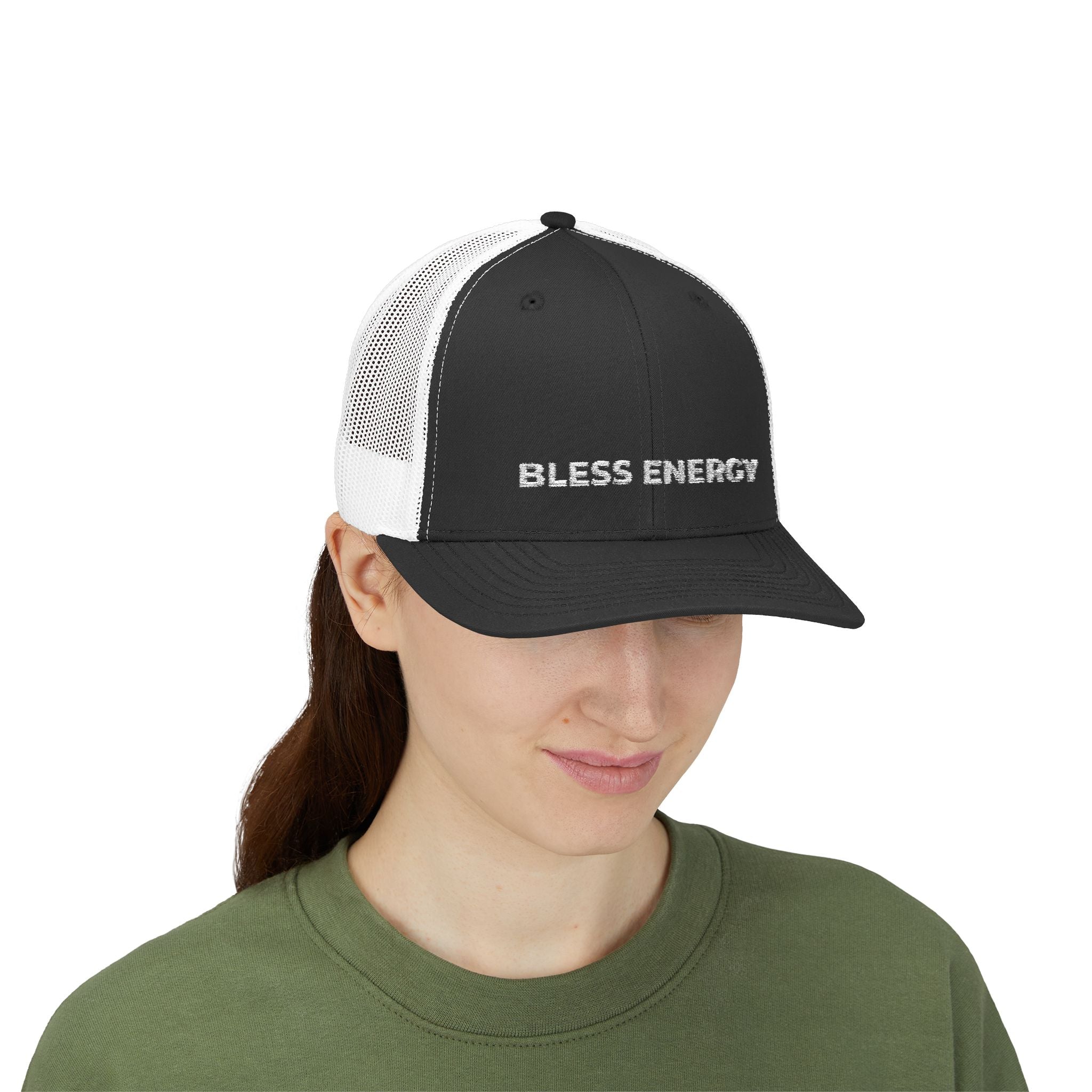 Bless Energy Trucker Cap– Faith Driven Edition