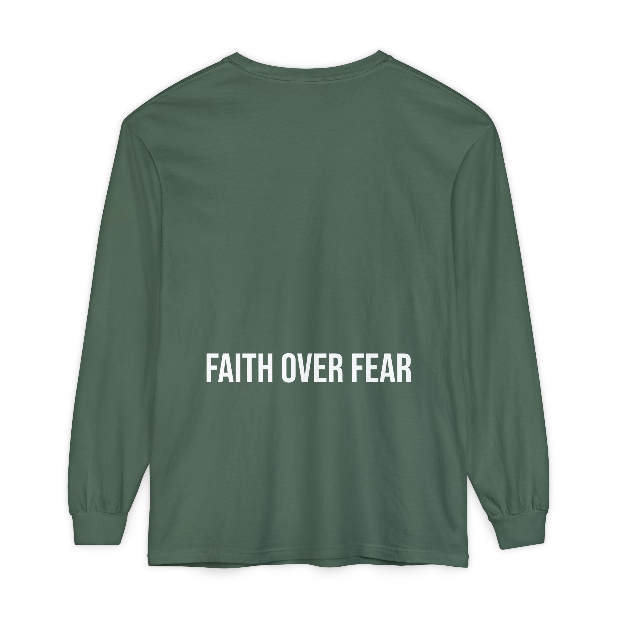 Bless Energy Long Sleeve Tee – Faith Over Fear Edition