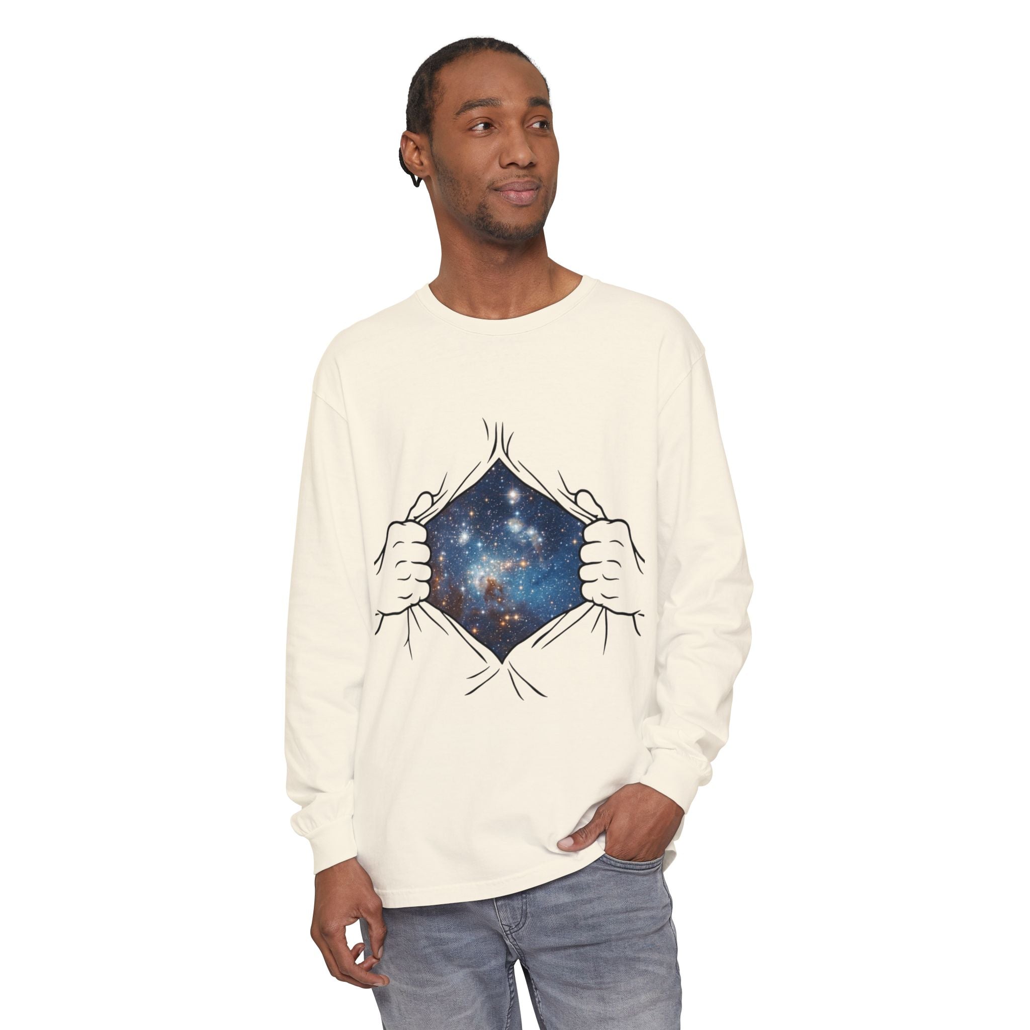 Bless Energy Long Sleeve Tee – Faith Over Fear Edition