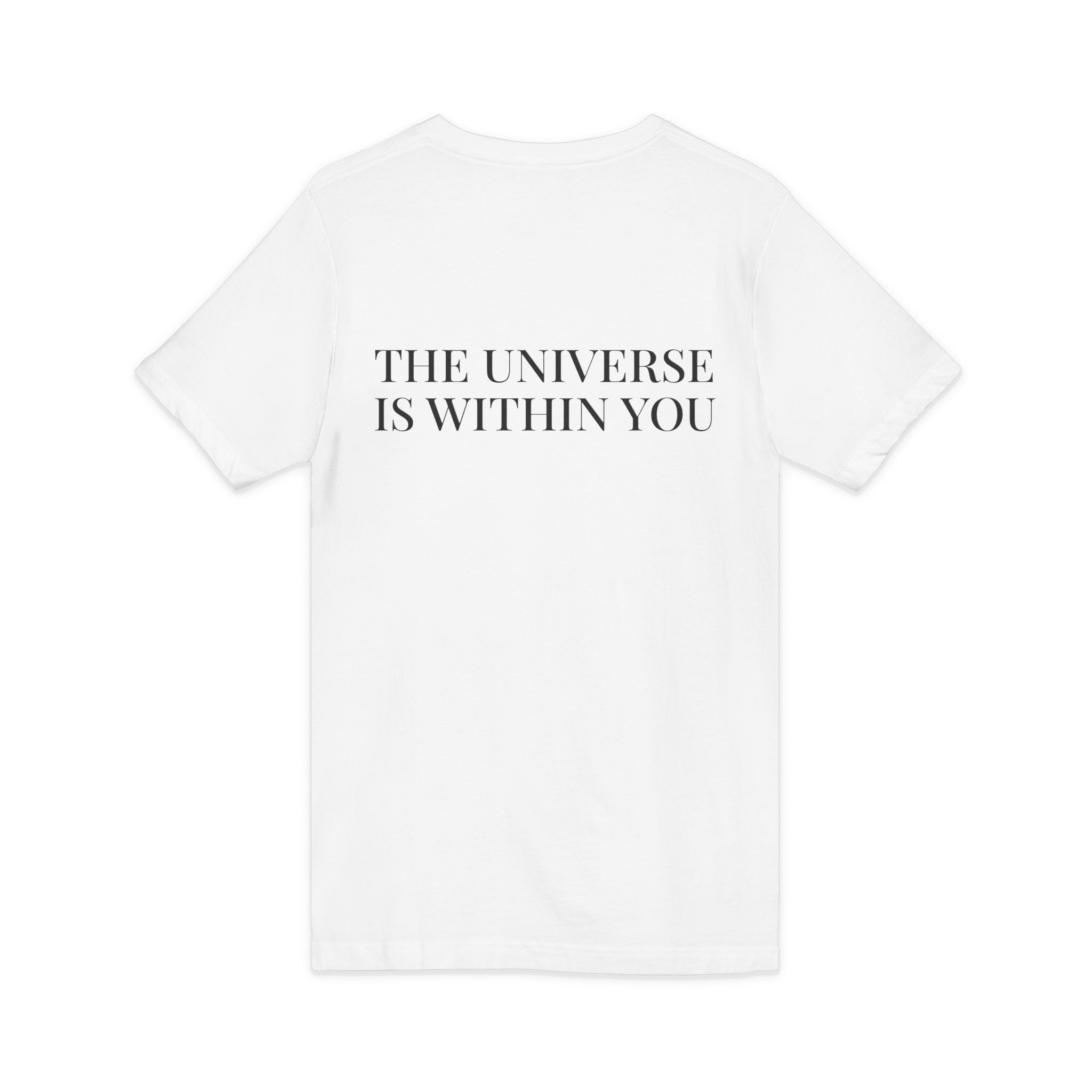 Bless Energy V-Neck Tee – Universe Within Edition