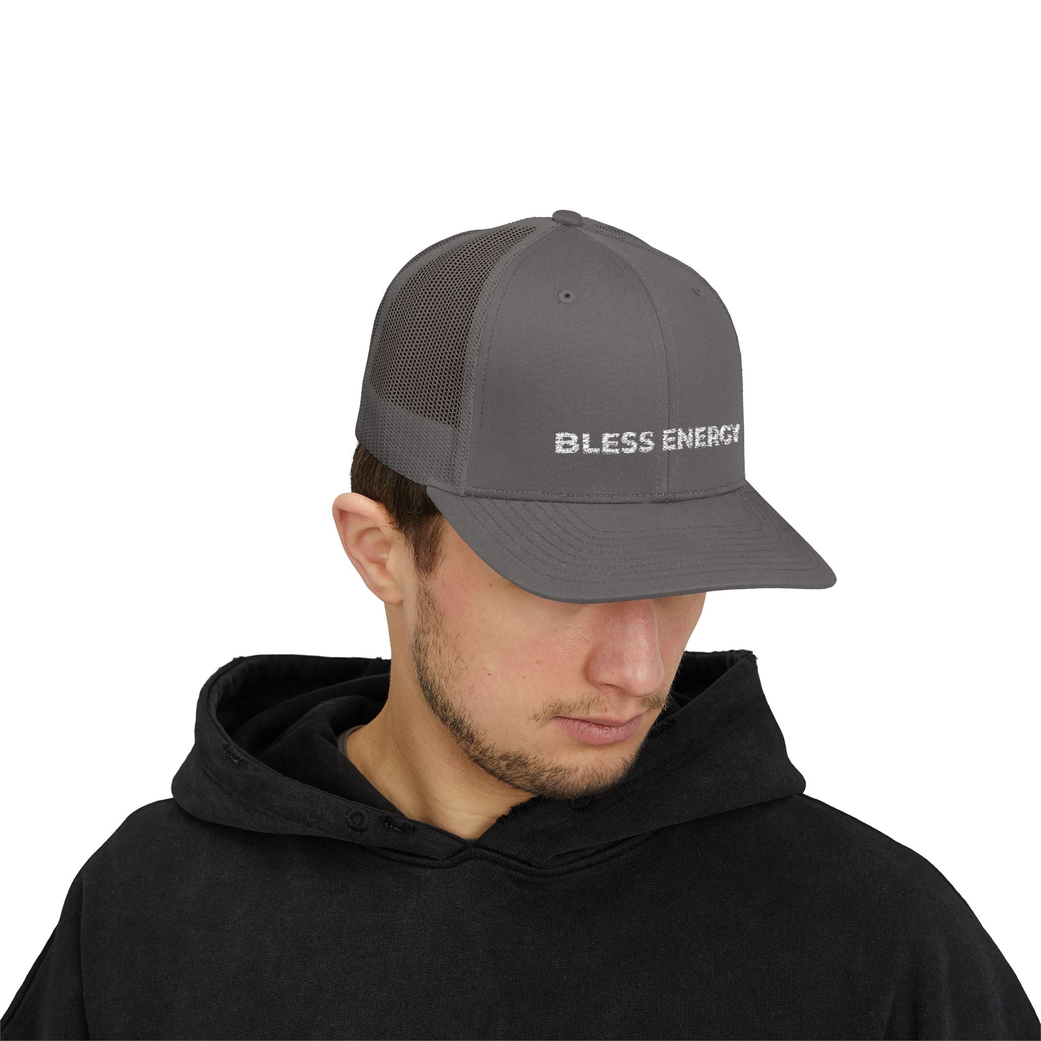 Bless Energy Trucker Cap– Faith Driven Edition