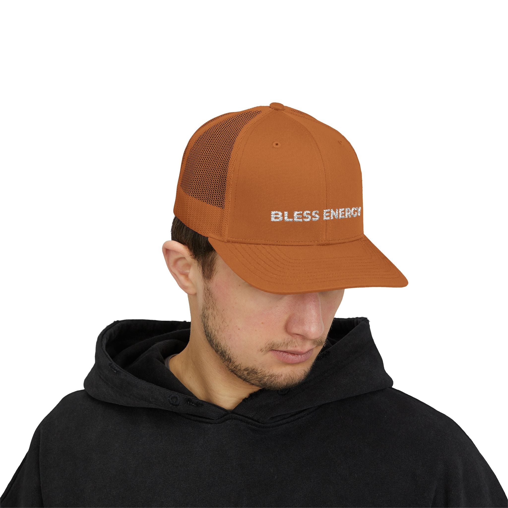 Bless Energy Trucker Cap– Faith Driven Edition