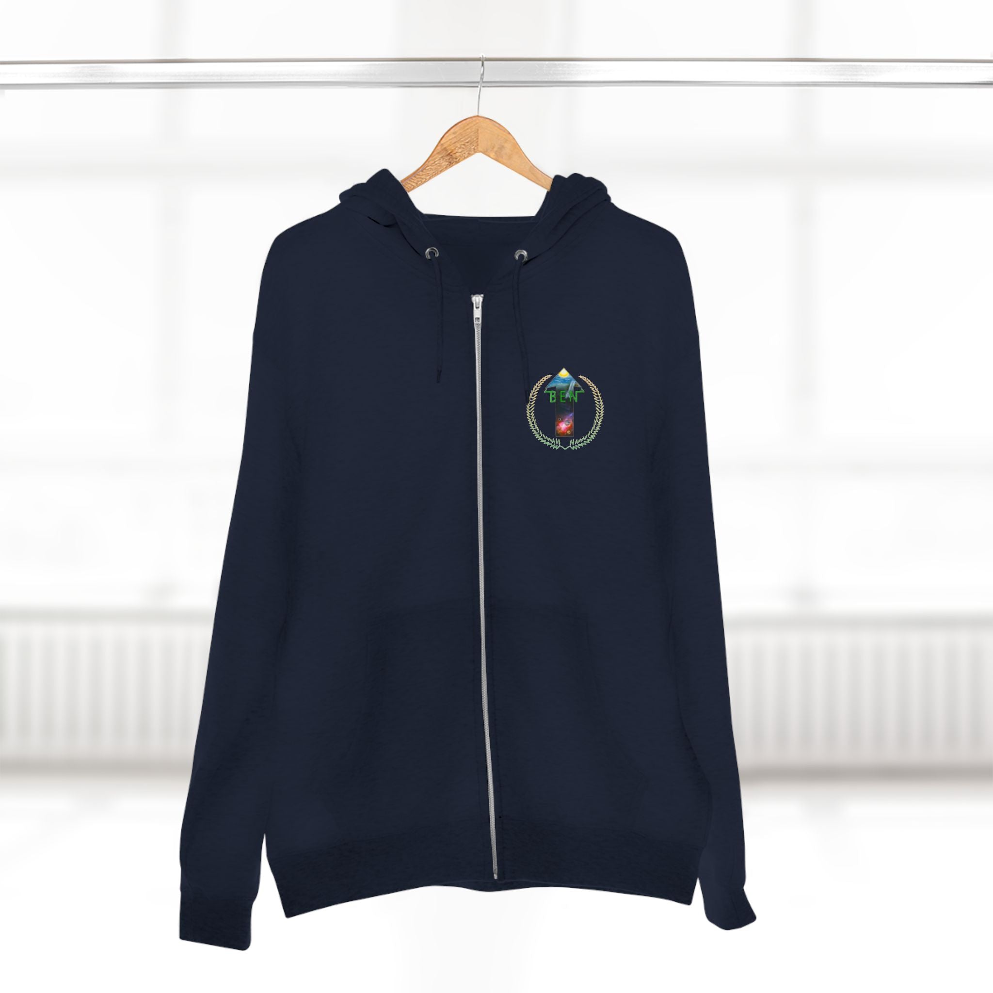 Bless Energy Zip Hoodie – Move With Purpose Edition