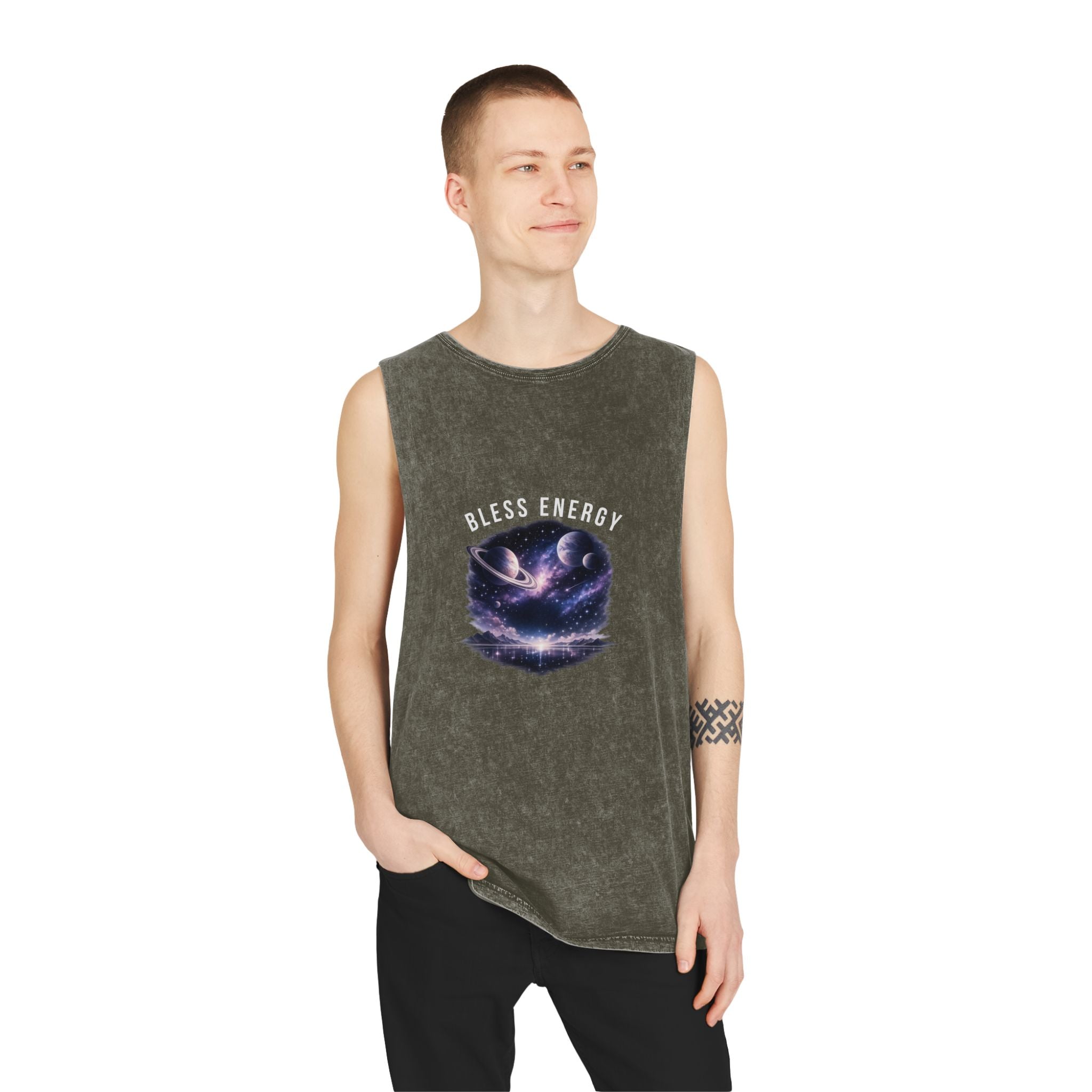 Bless Energy Tank Top – Powered by the Universe Edition