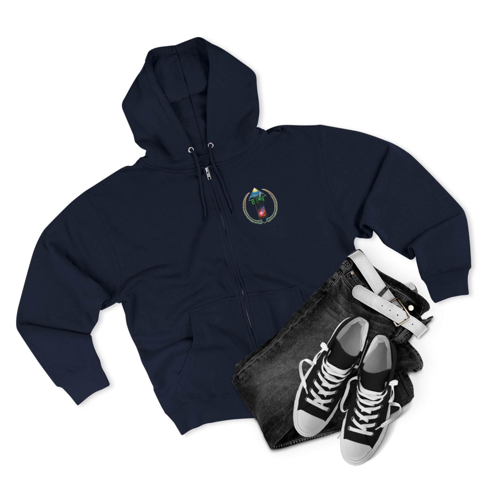 Bless Energy Zip Hoodie – Move With Purpose Edition