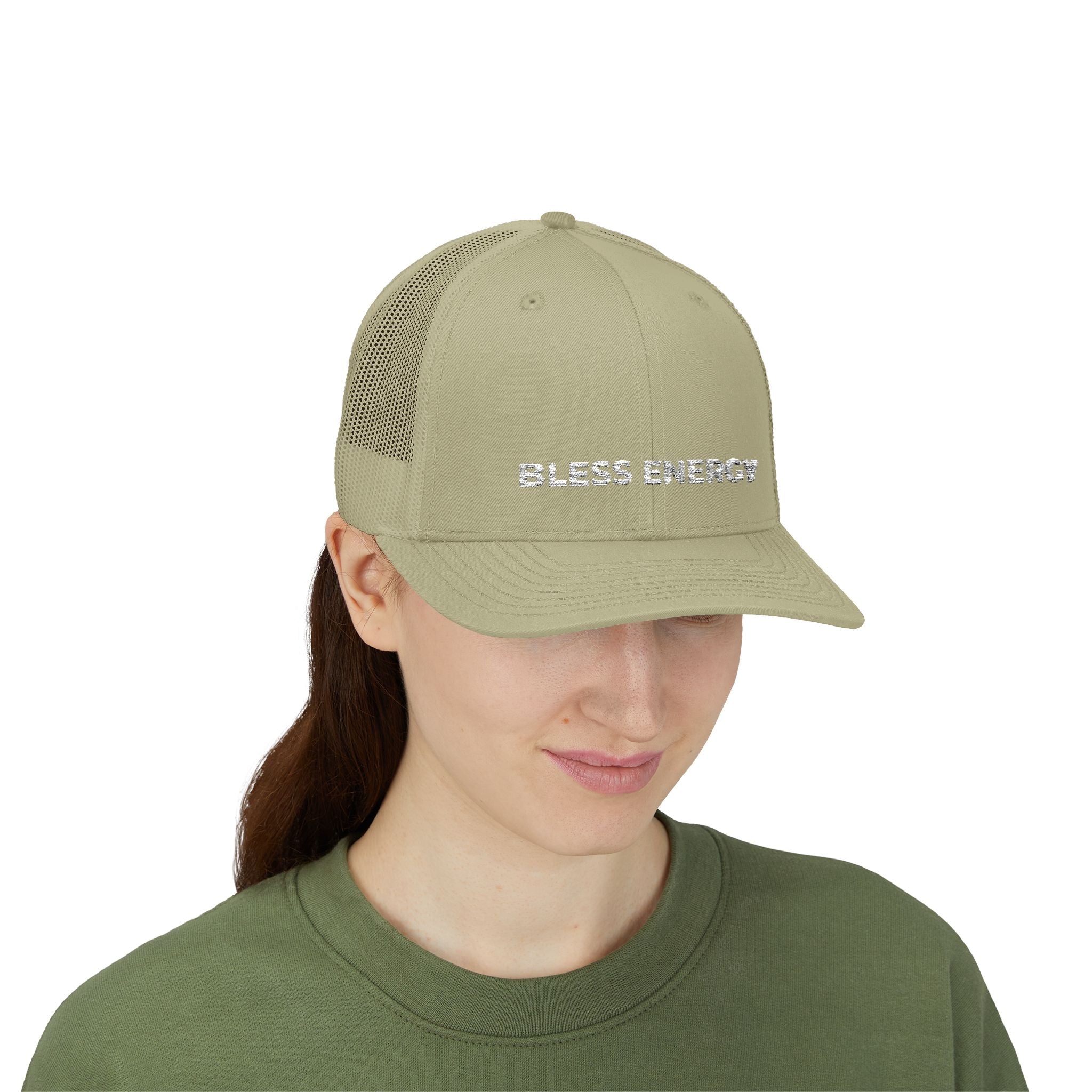 Bless Energy Trucker Cap– Faith Driven Edition