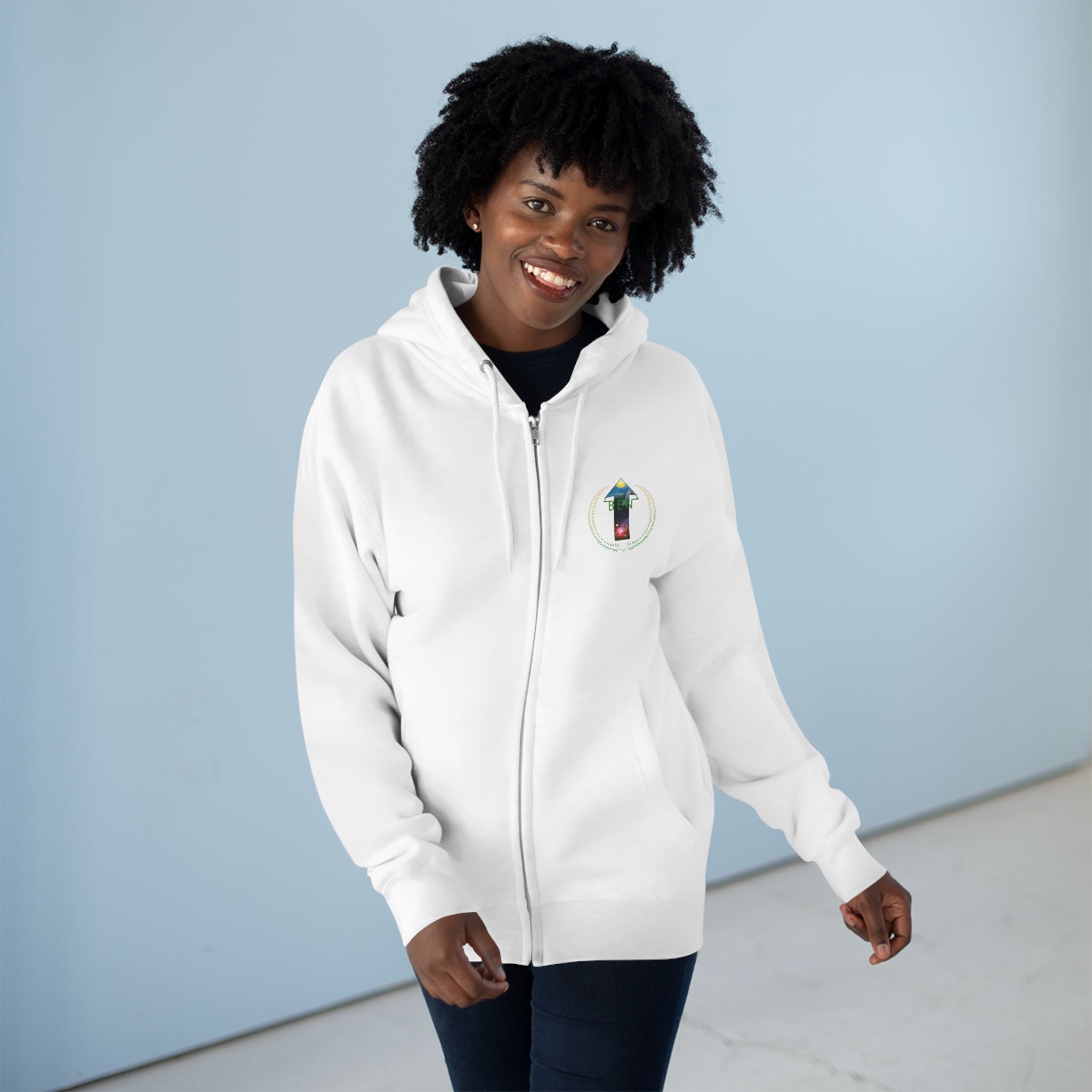 Bless Energy Zip Hoodie – Move With Purpose Edition
