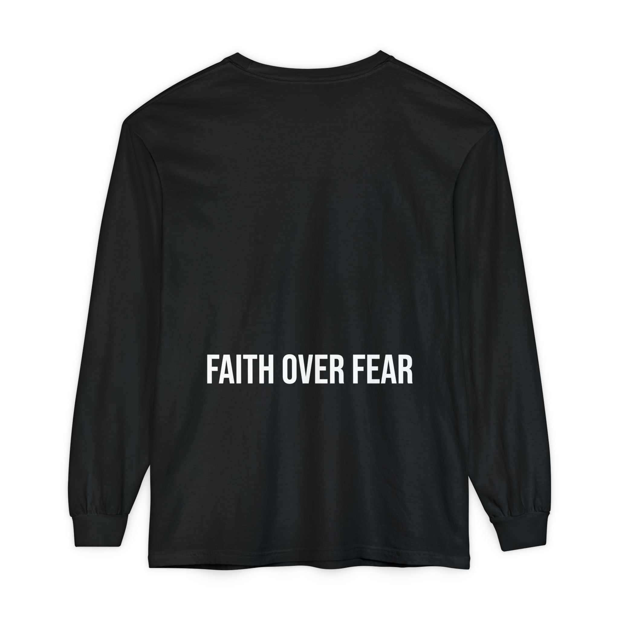 Bless Energy Long Sleeve Tee – Faith Over Fear Edition
