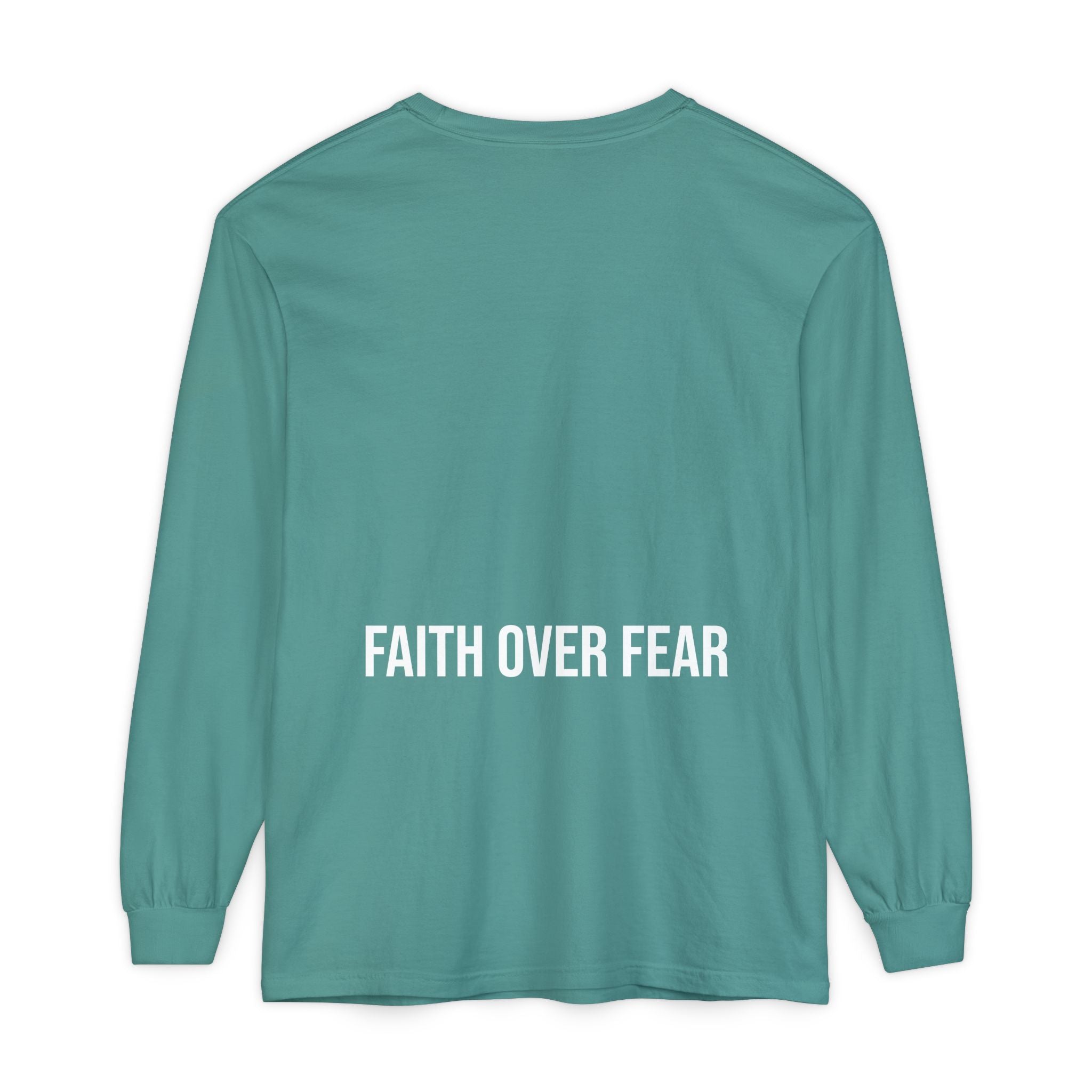 Bless Energy Long Sleeve Tee – Faith Over Fear Edition
