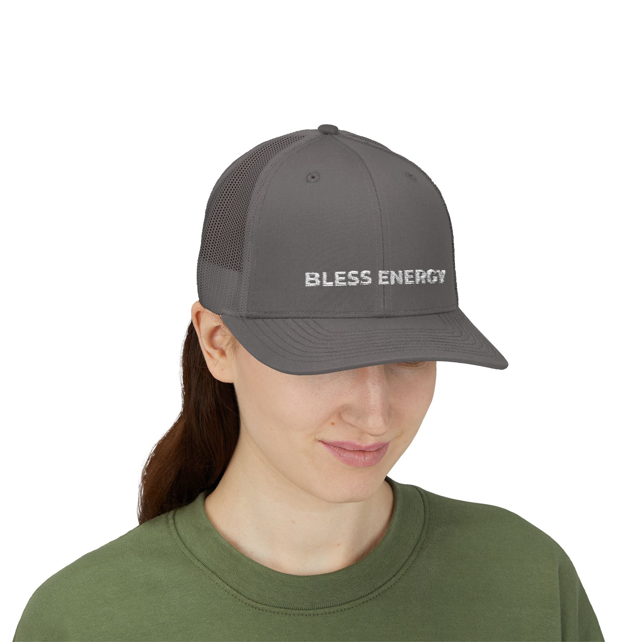 Bless Energy Trucker Cap– Faith Driven Edition