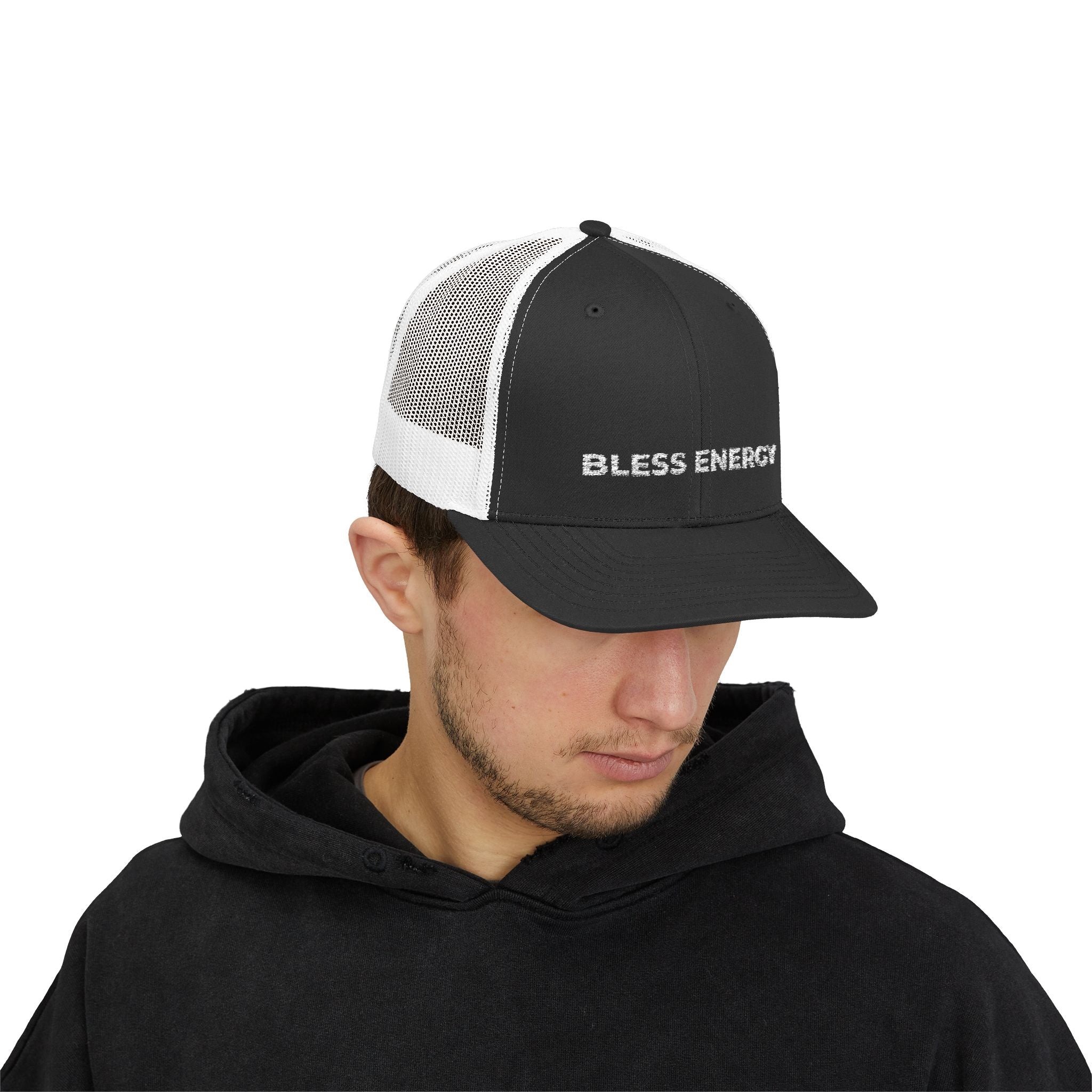 Bless Energy Trucker Cap– Faith Driven Edition