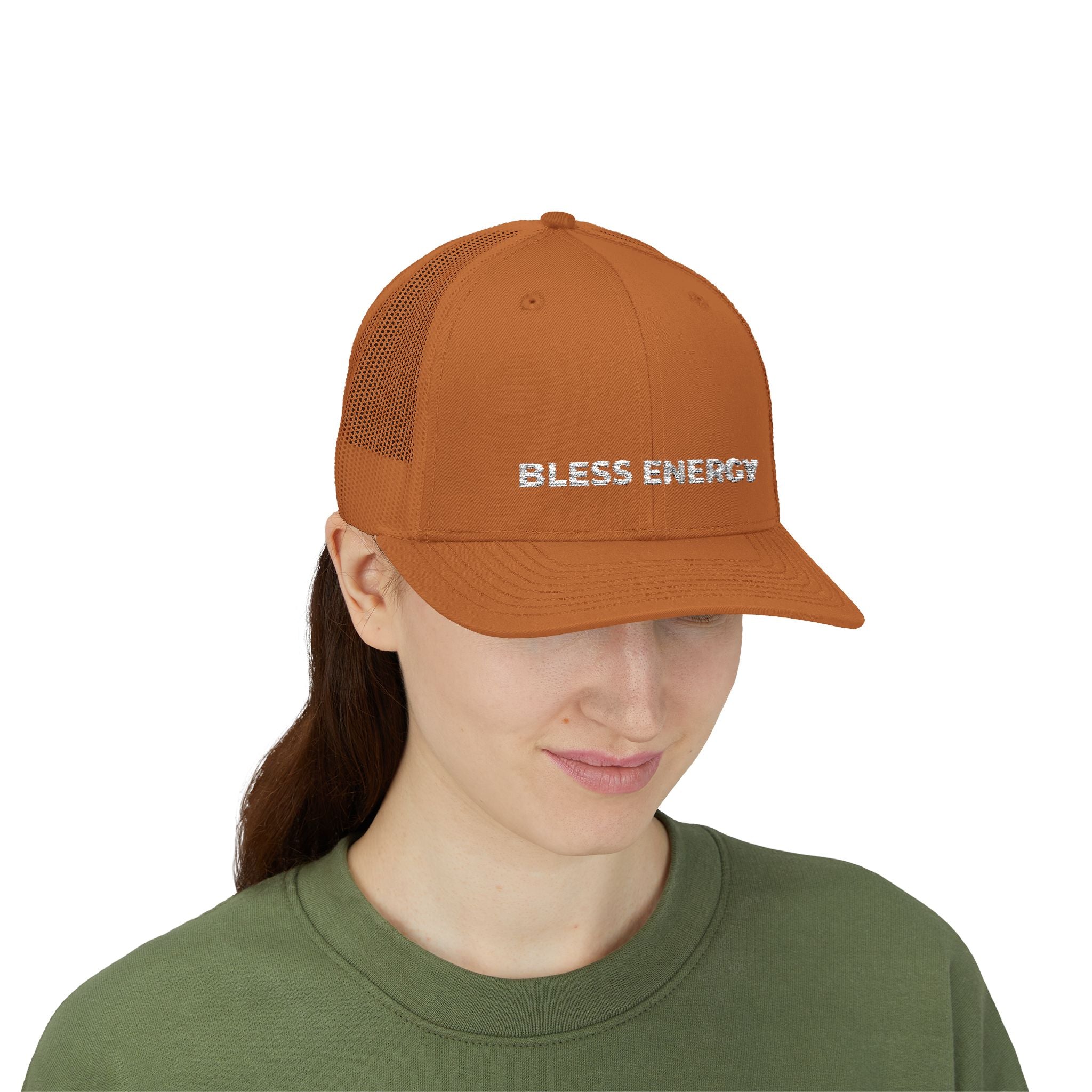 Bless Energy Trucker Cap– Faith Driven Edition