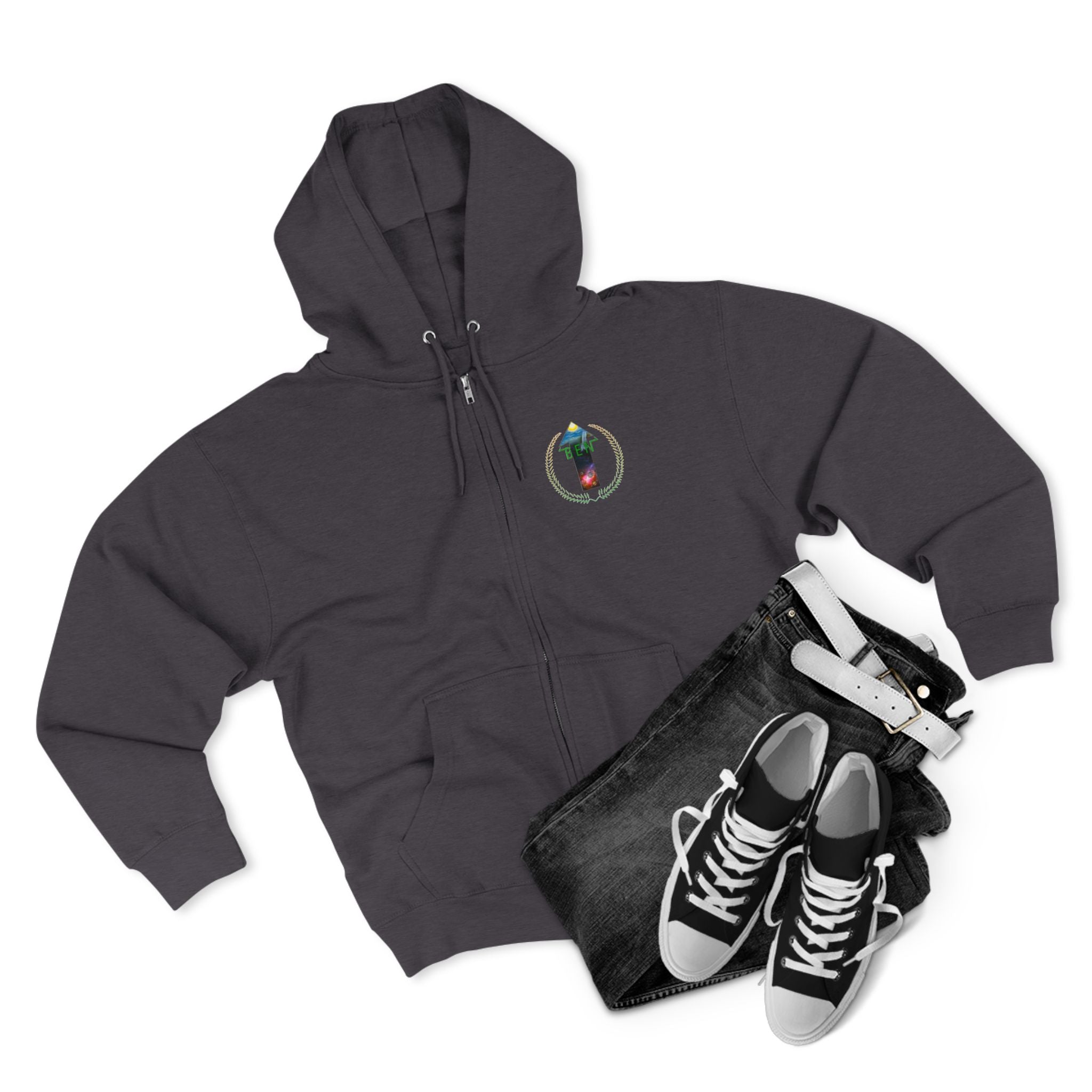 Bless Energy Zip Hoodie – Move With Purpose Edition