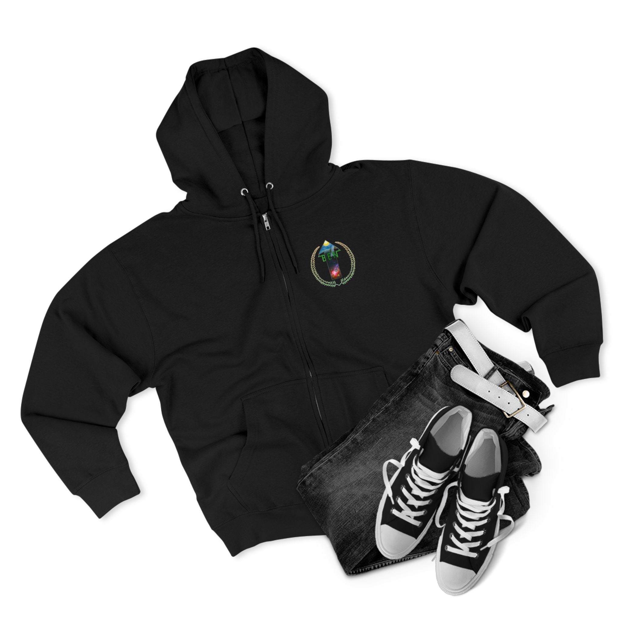 Bless Energy Zip Hoodie – Move With Purpose Edition