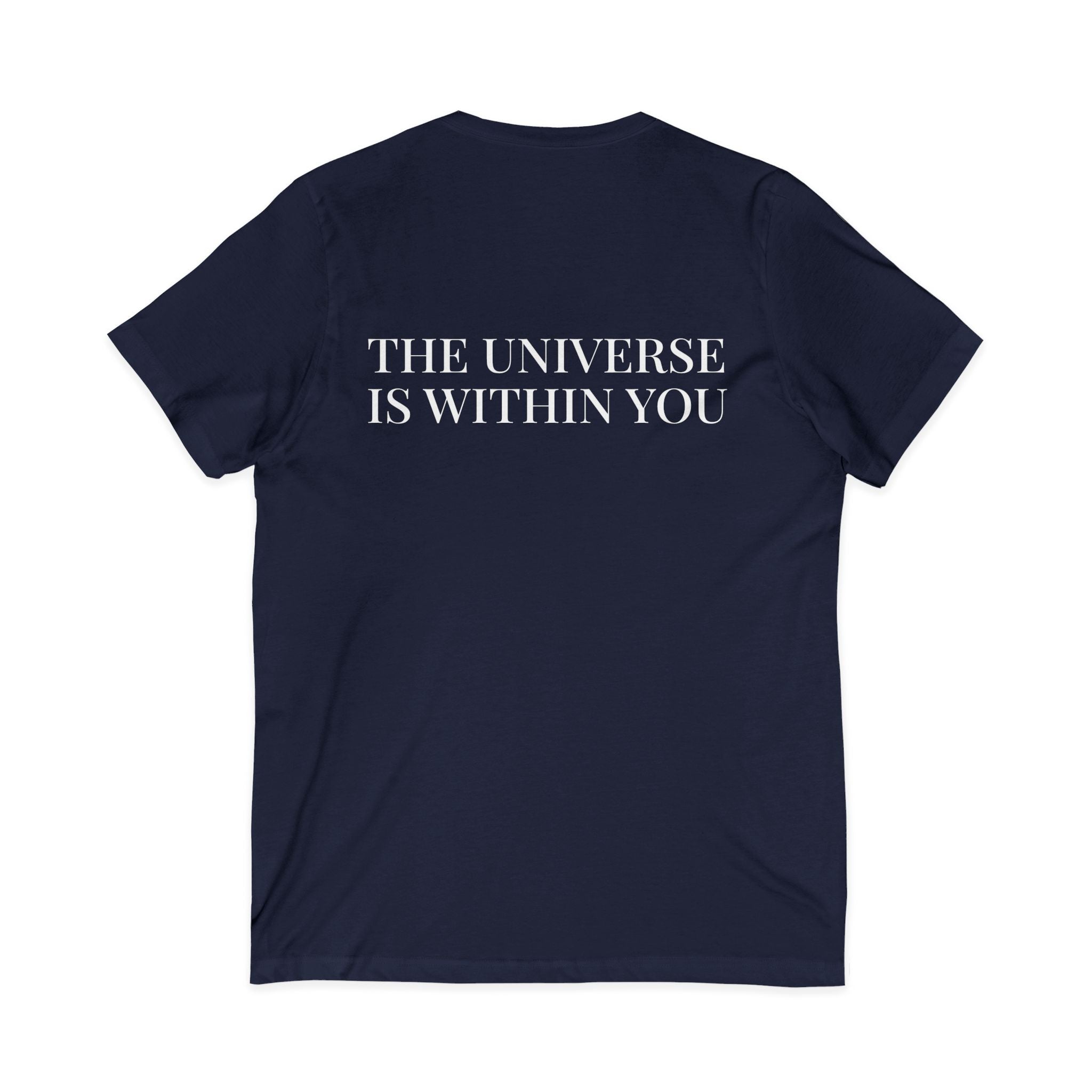 Bless Energy V-Neck Tee – Universe Within Edition