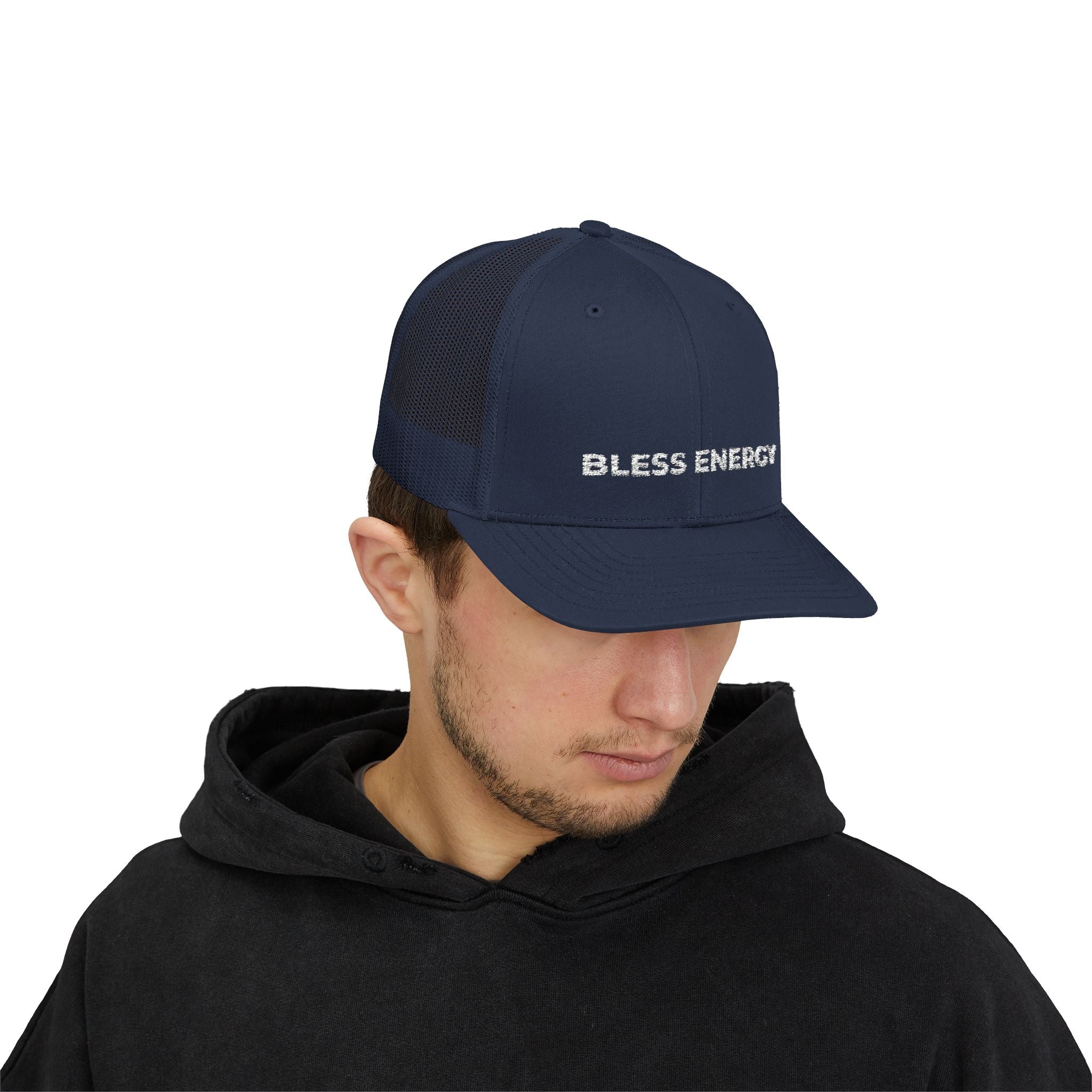 Bless Energy Trucker Cap– Faith Driven Edition