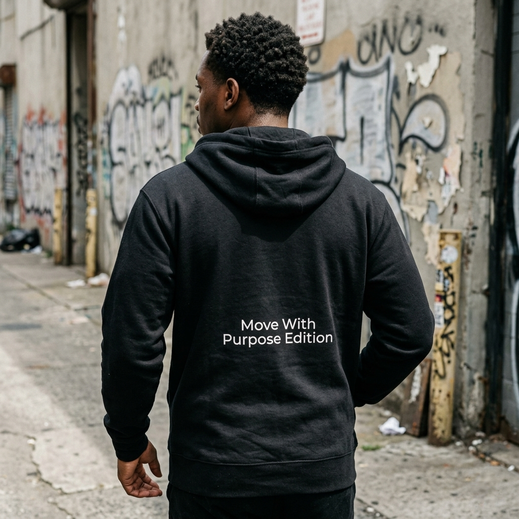 Bless Energy Zip Hoodie – Move With Purpose Edition