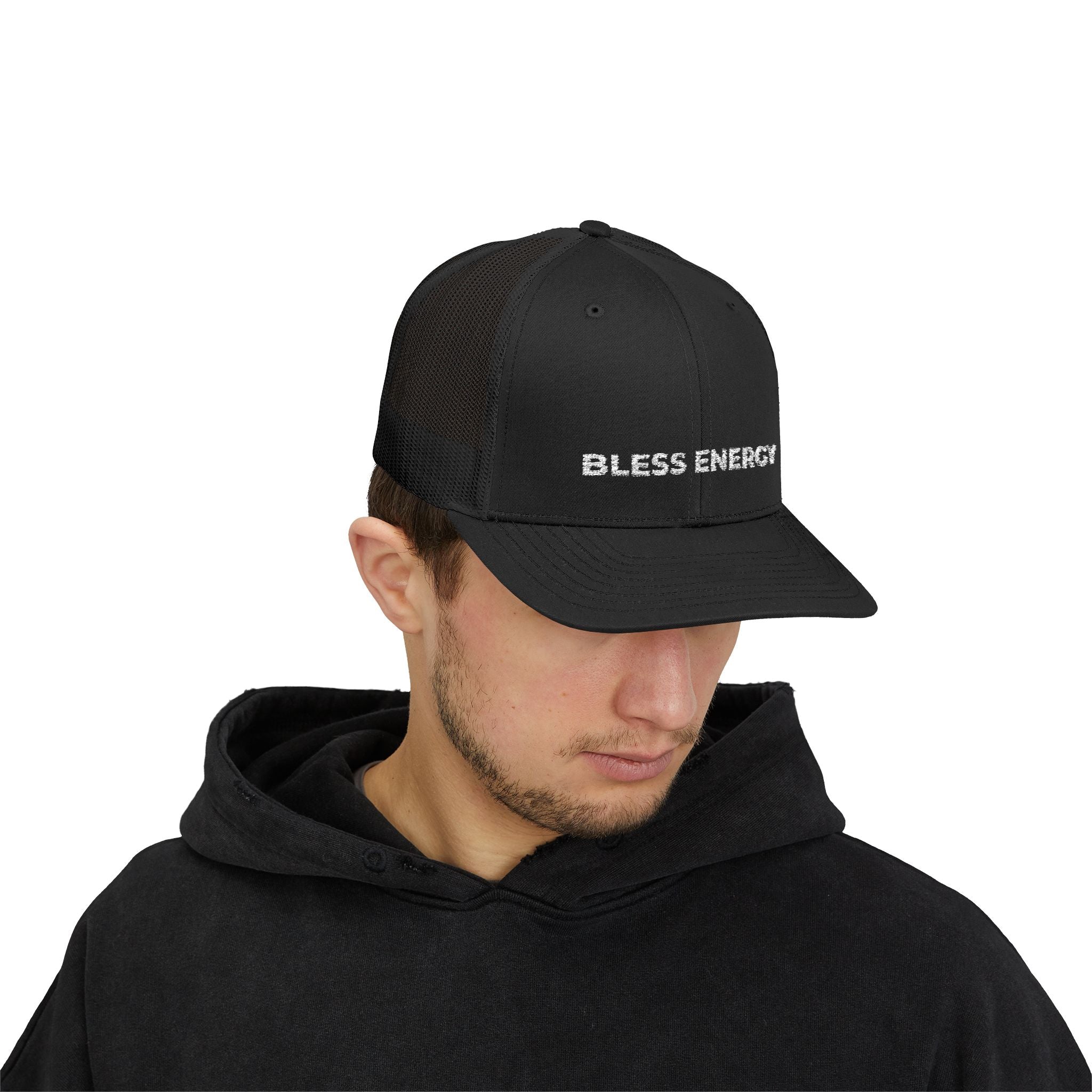 Bless Energy Trucker Cap– Faith Driven Edition