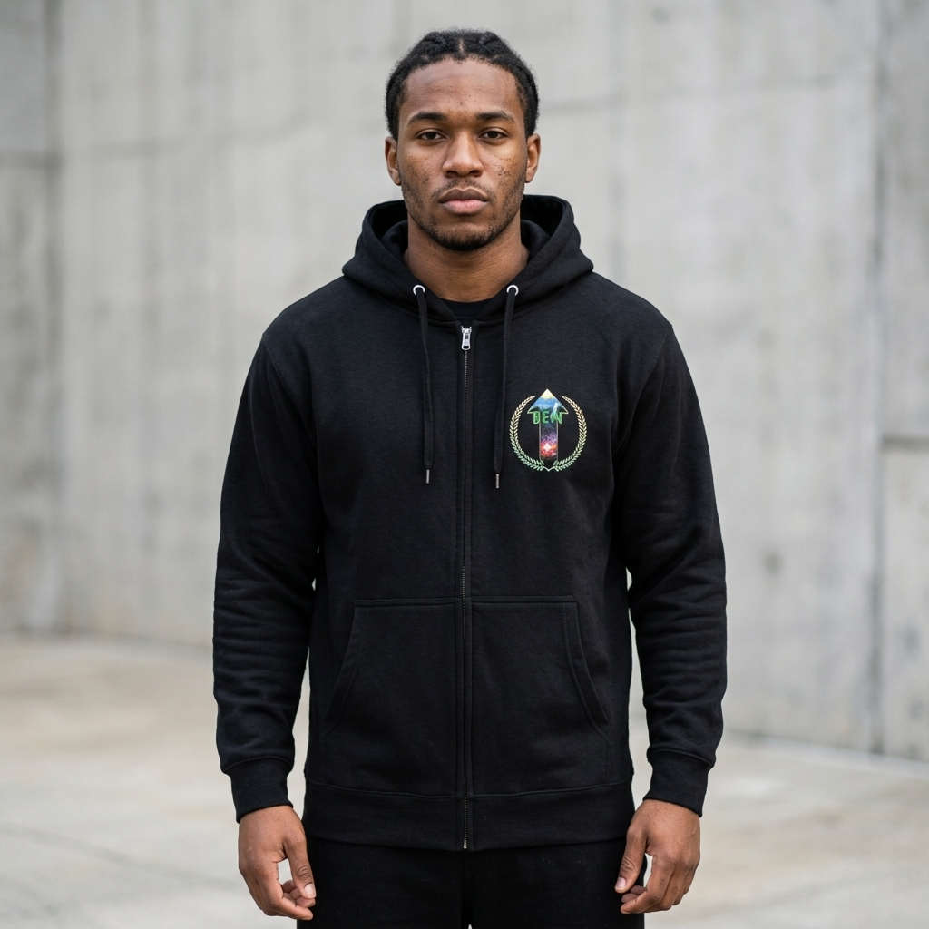 Bless Energy Zip Hoodie – Move With Purpose Edition