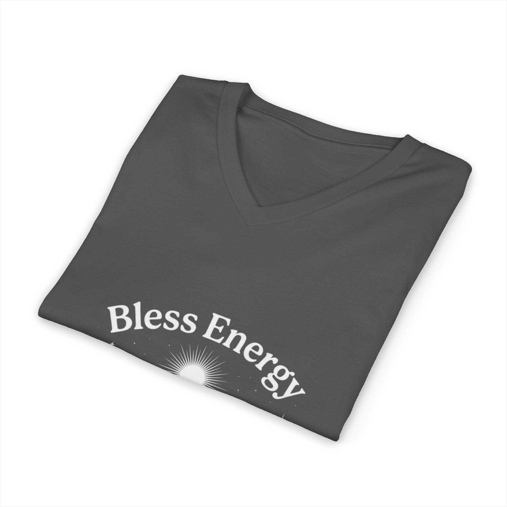 Bless Energy V-Neck Tee – Universe Within Edition