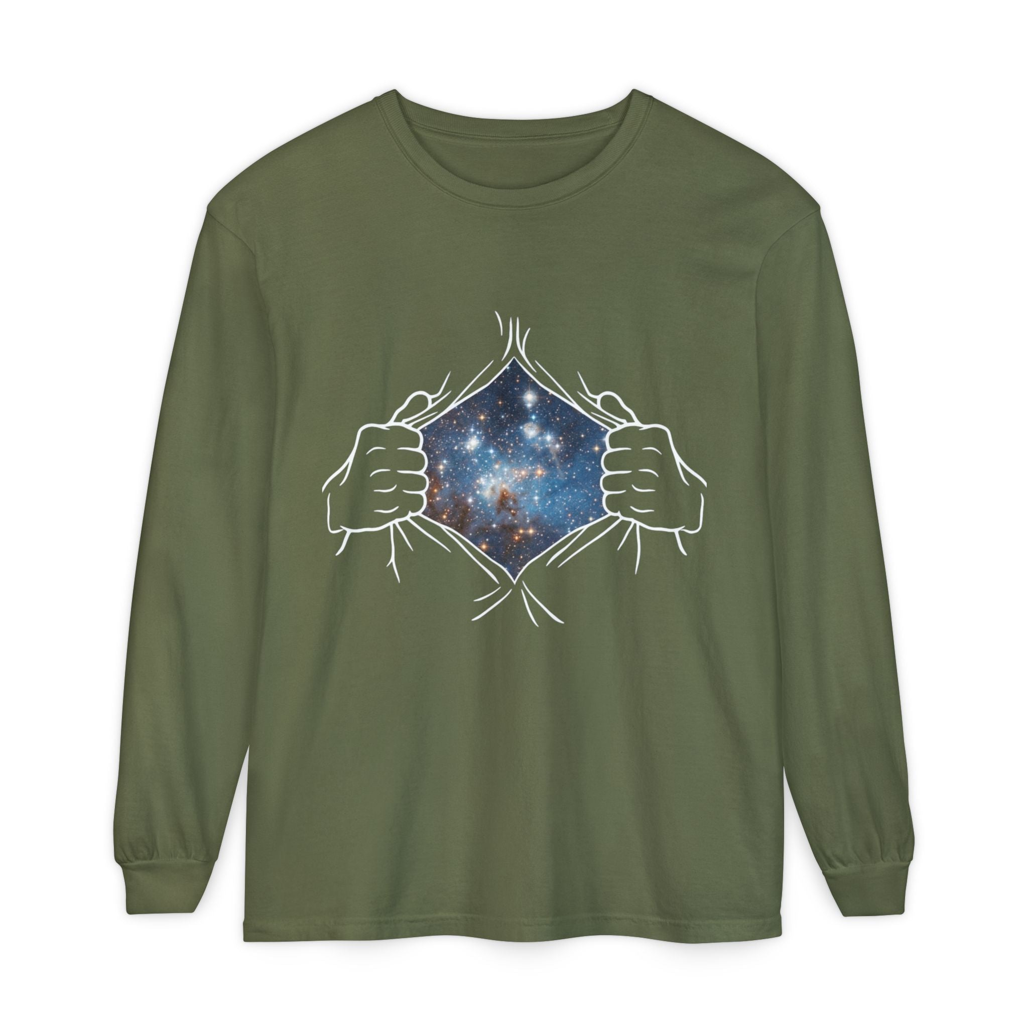 Bless Energy Long Sleeve Tee – Faith Over Fear Edition