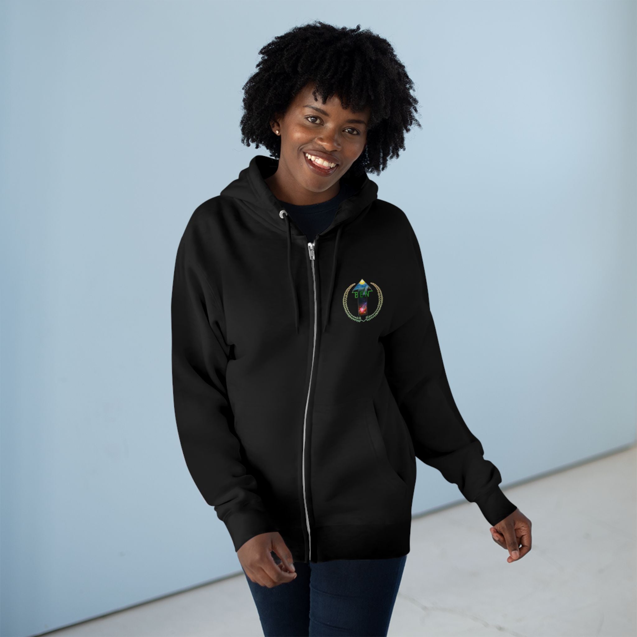 Bless Energy Zip Hoodie – Move With Purpose Edition