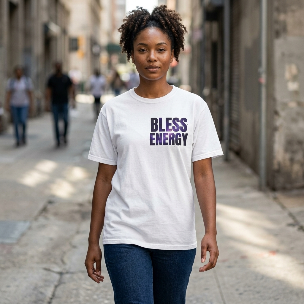 Bless Energy Tee – Move With Purpose Edition