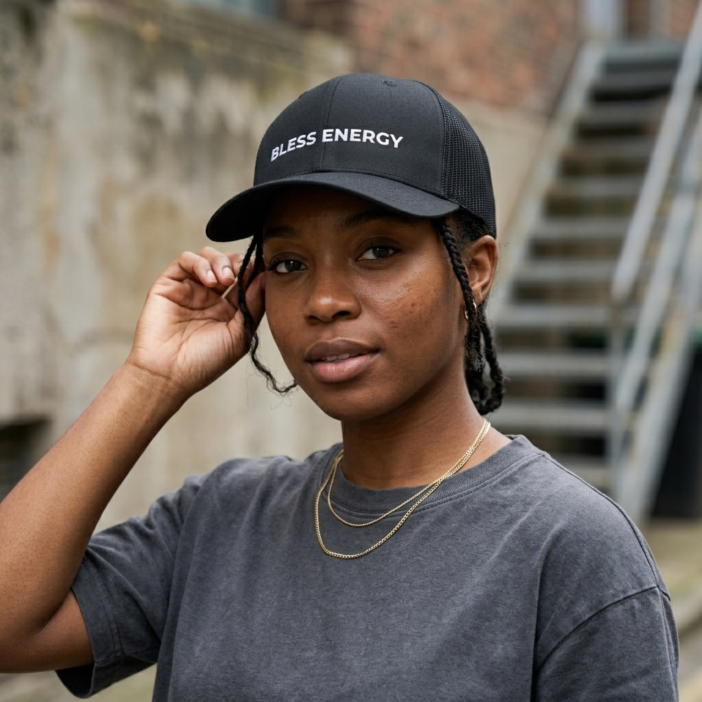 Bless Energy Trucker Cap– Faith Driven Edition