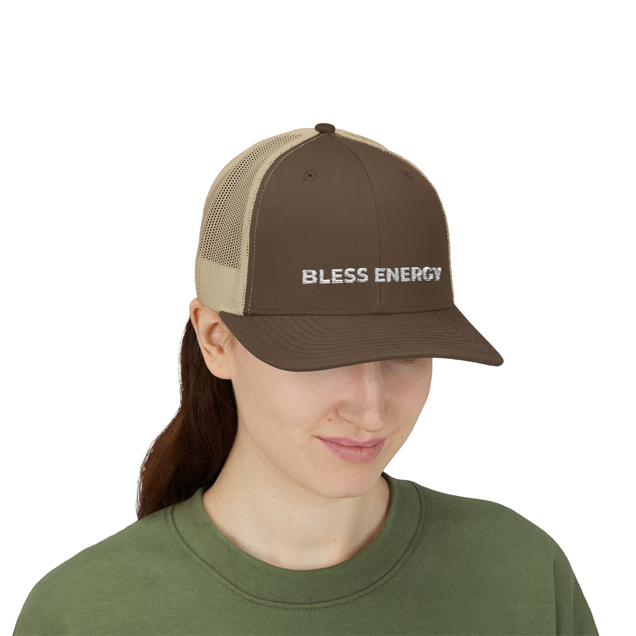 Bless Energy Trucker Cap– Faith Driven Edition
