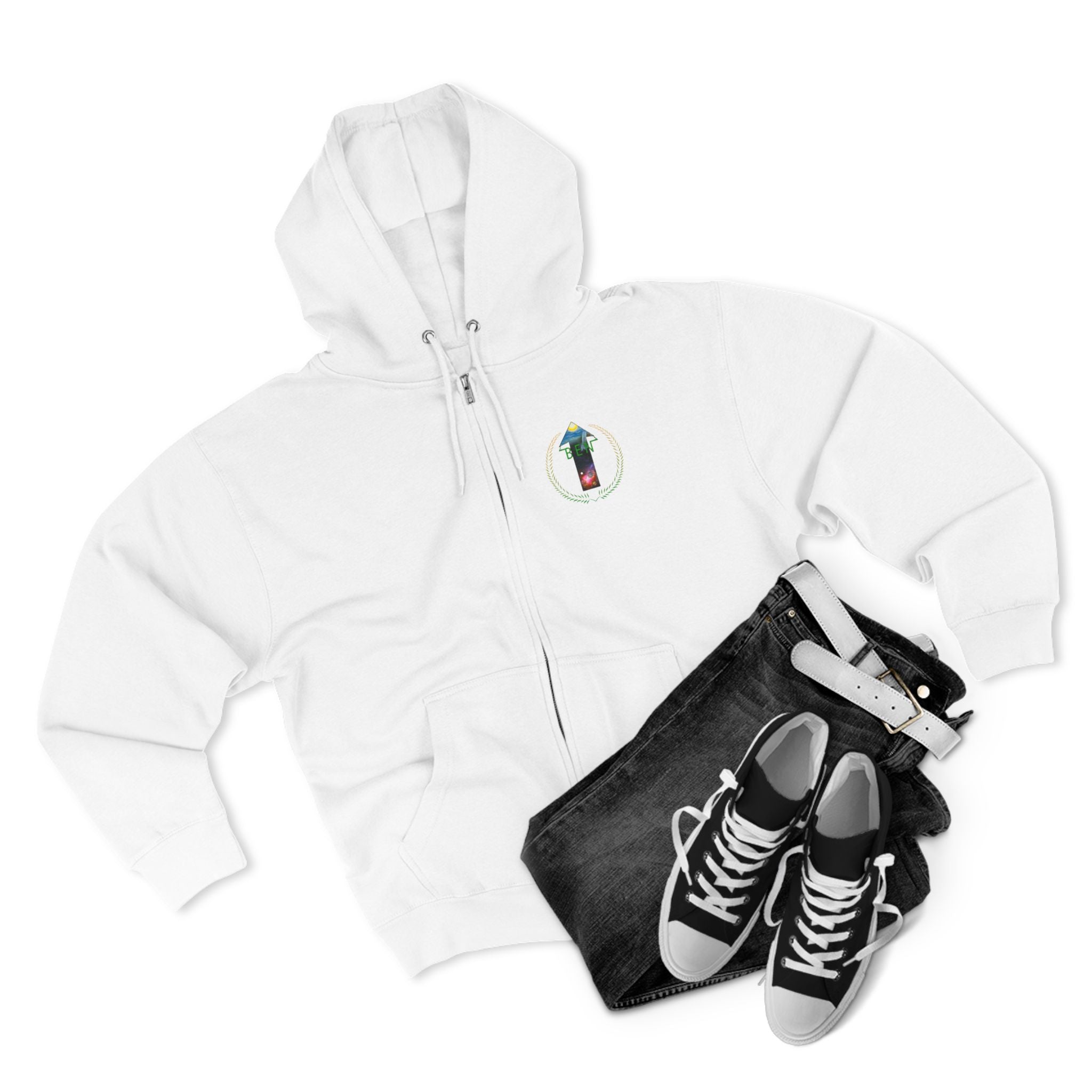 Bless Energy Zip Hoodie – Move With Purpose Edition