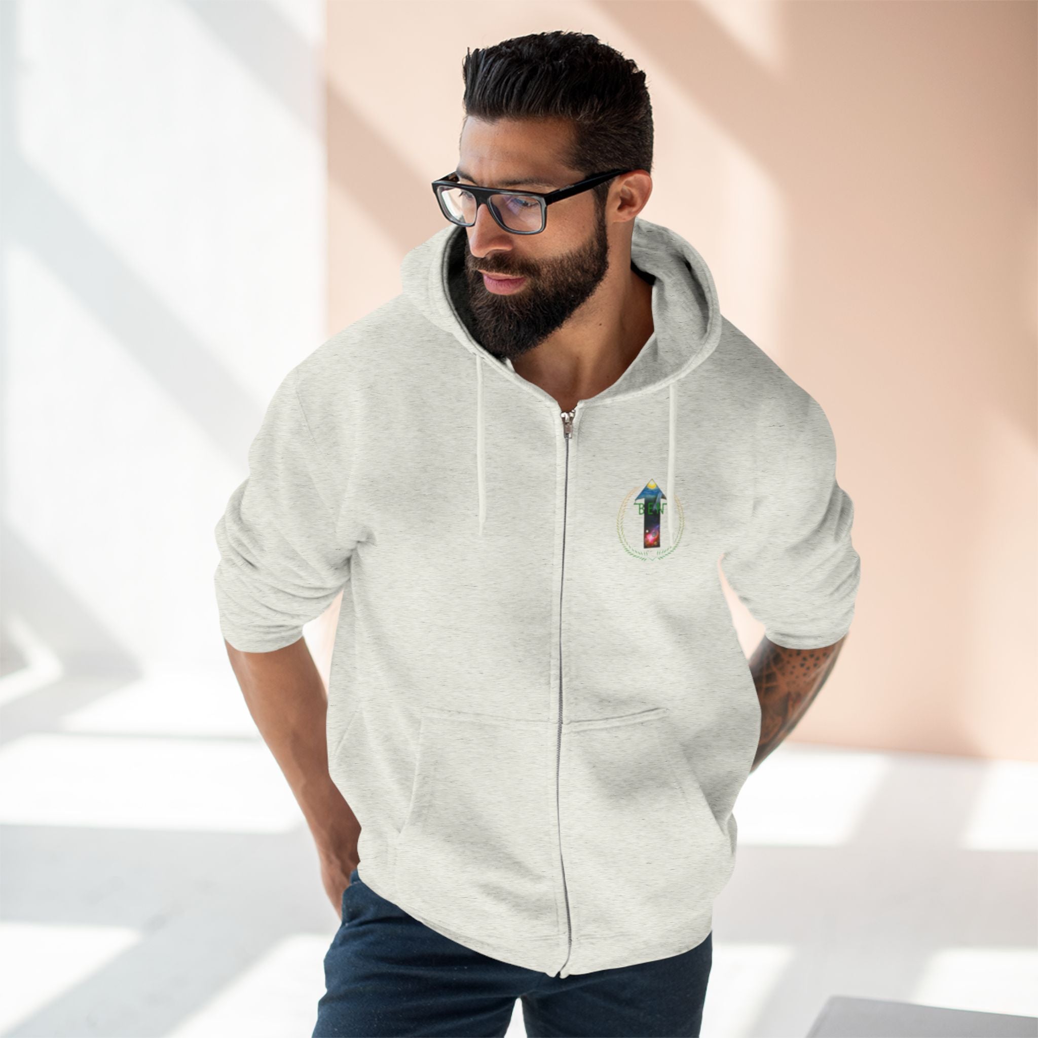 Bless Energy Zip Hoodie – Move With Purpose Edition