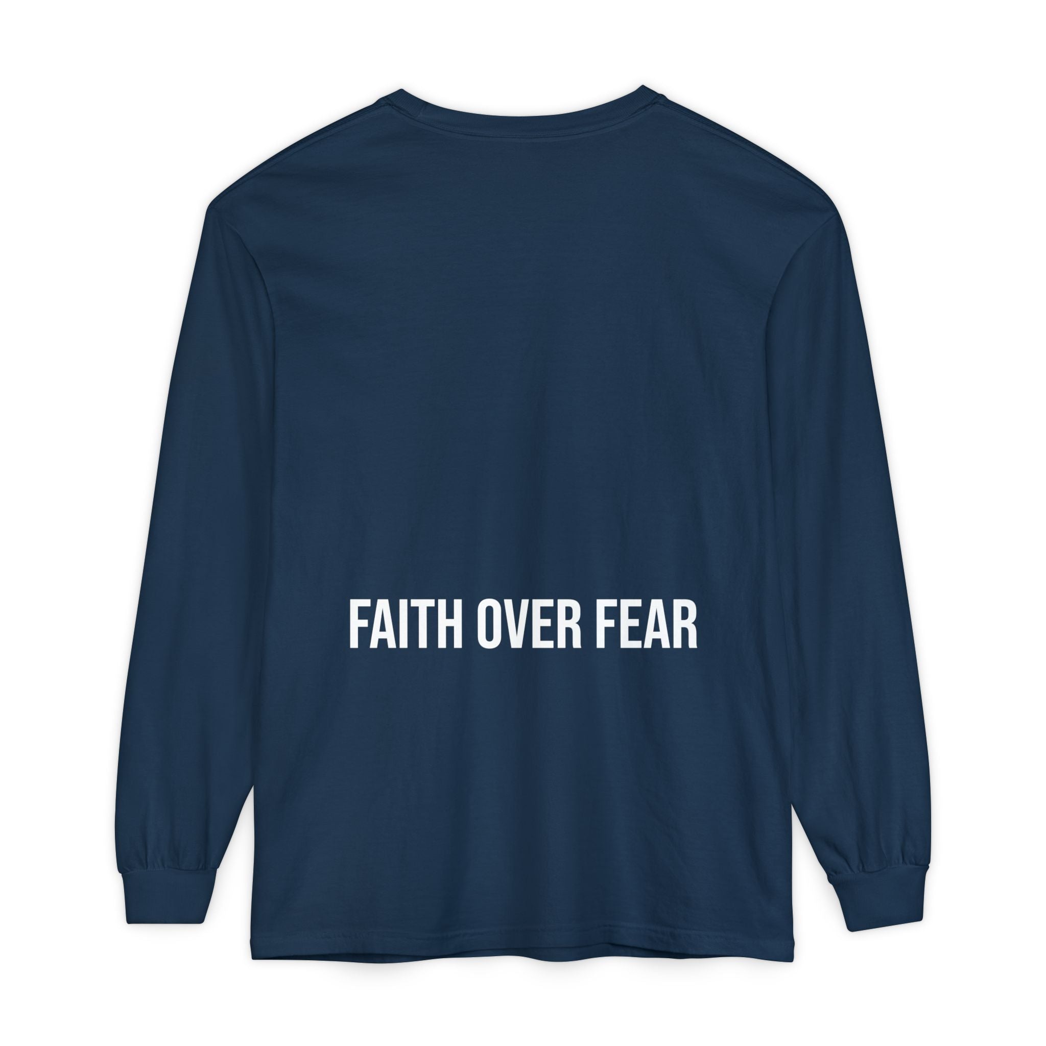 Bless Energy Long Sleeve Tee – Faith Over Fear Edition