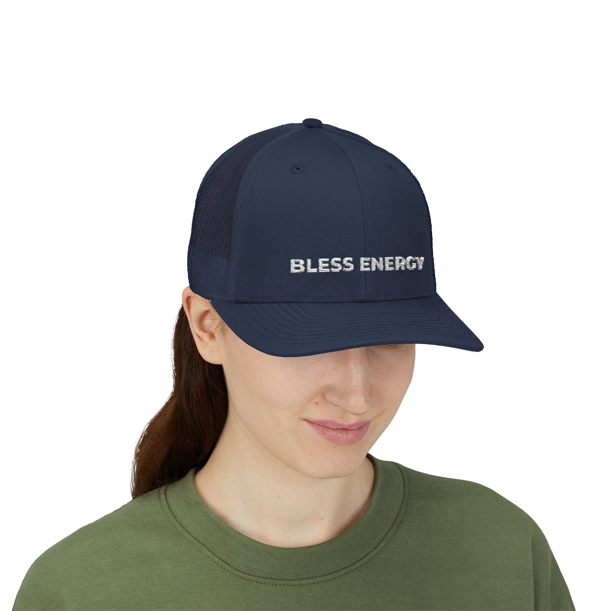Bless Energy Trucker Cap– Faith Driven Edition
