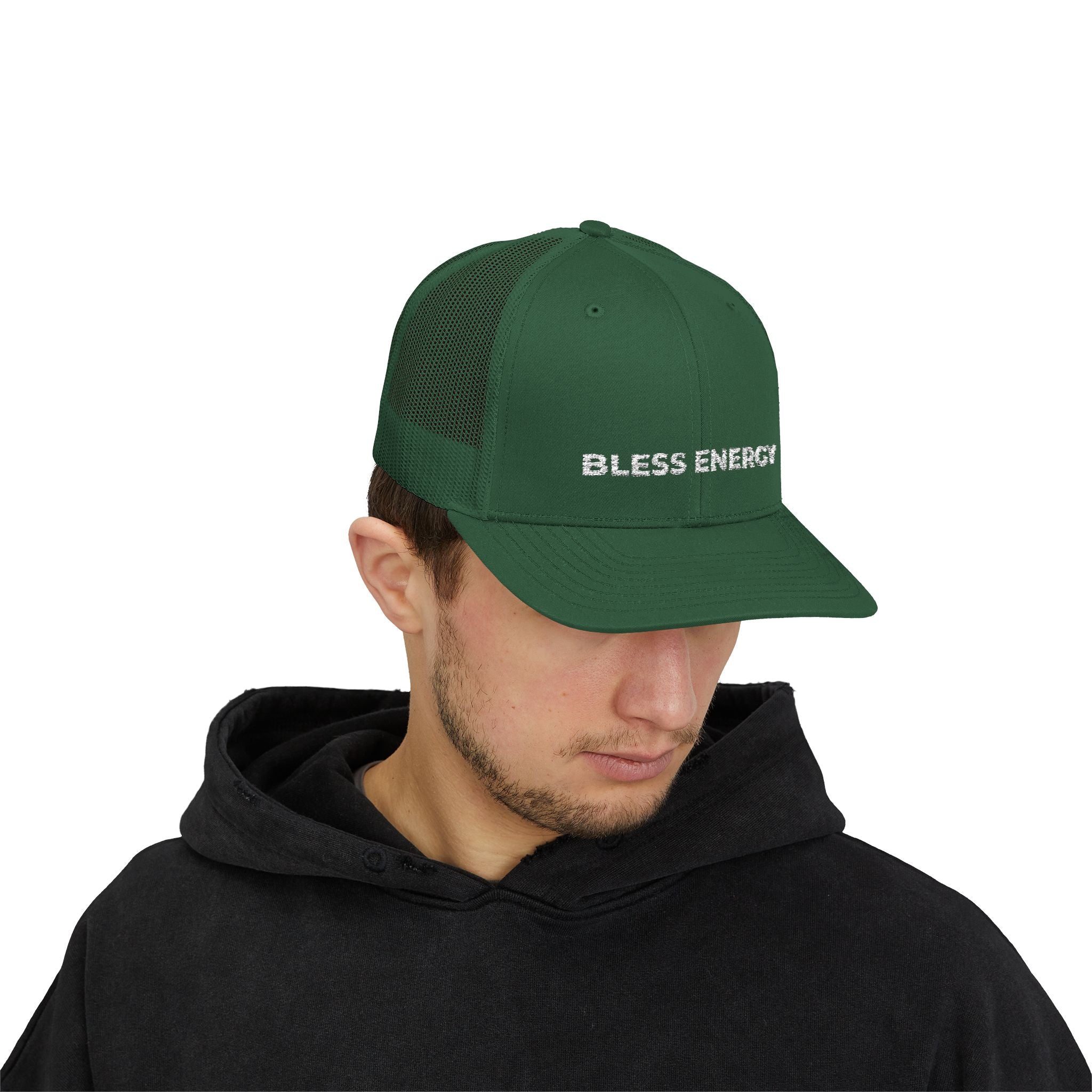 Bless Energy Trucker Cap– Faith Driven Edition