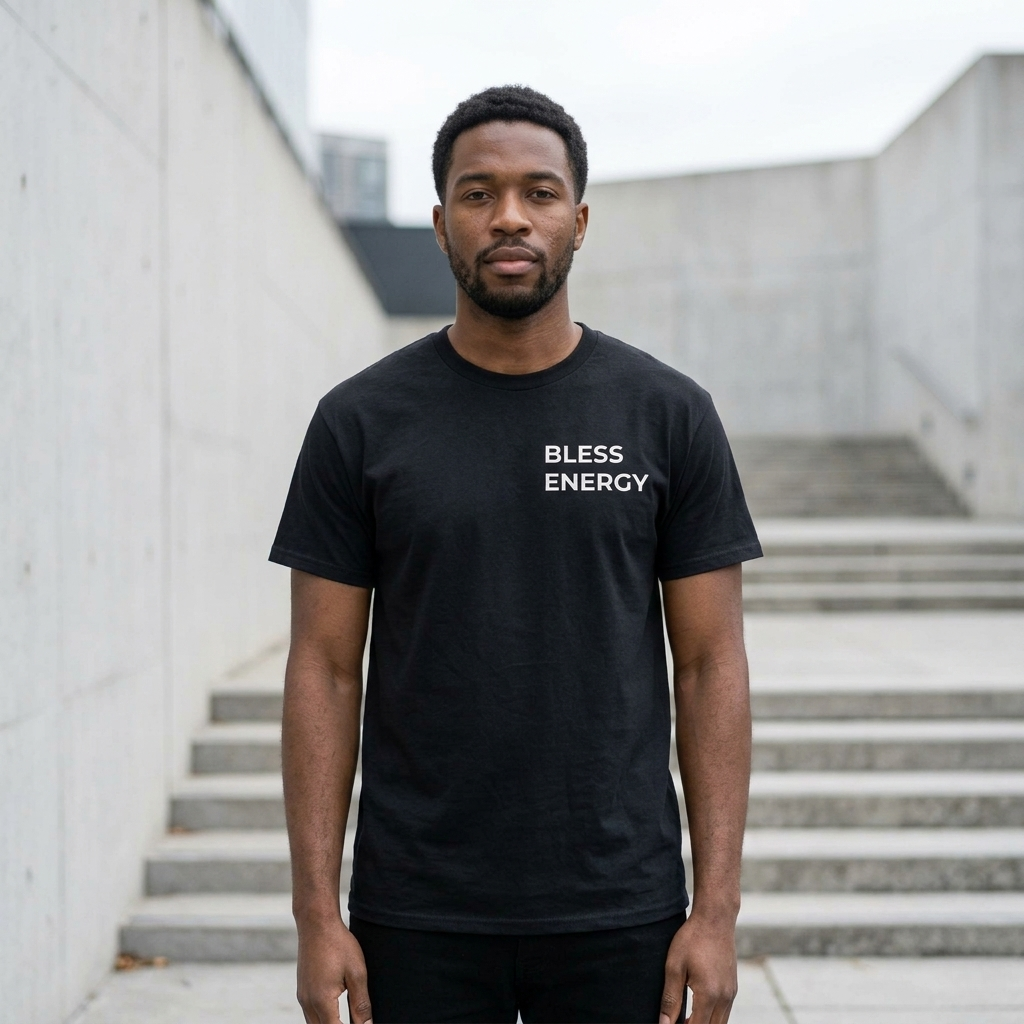 Bless Energy T-Shirt – Walk With Faith Edition