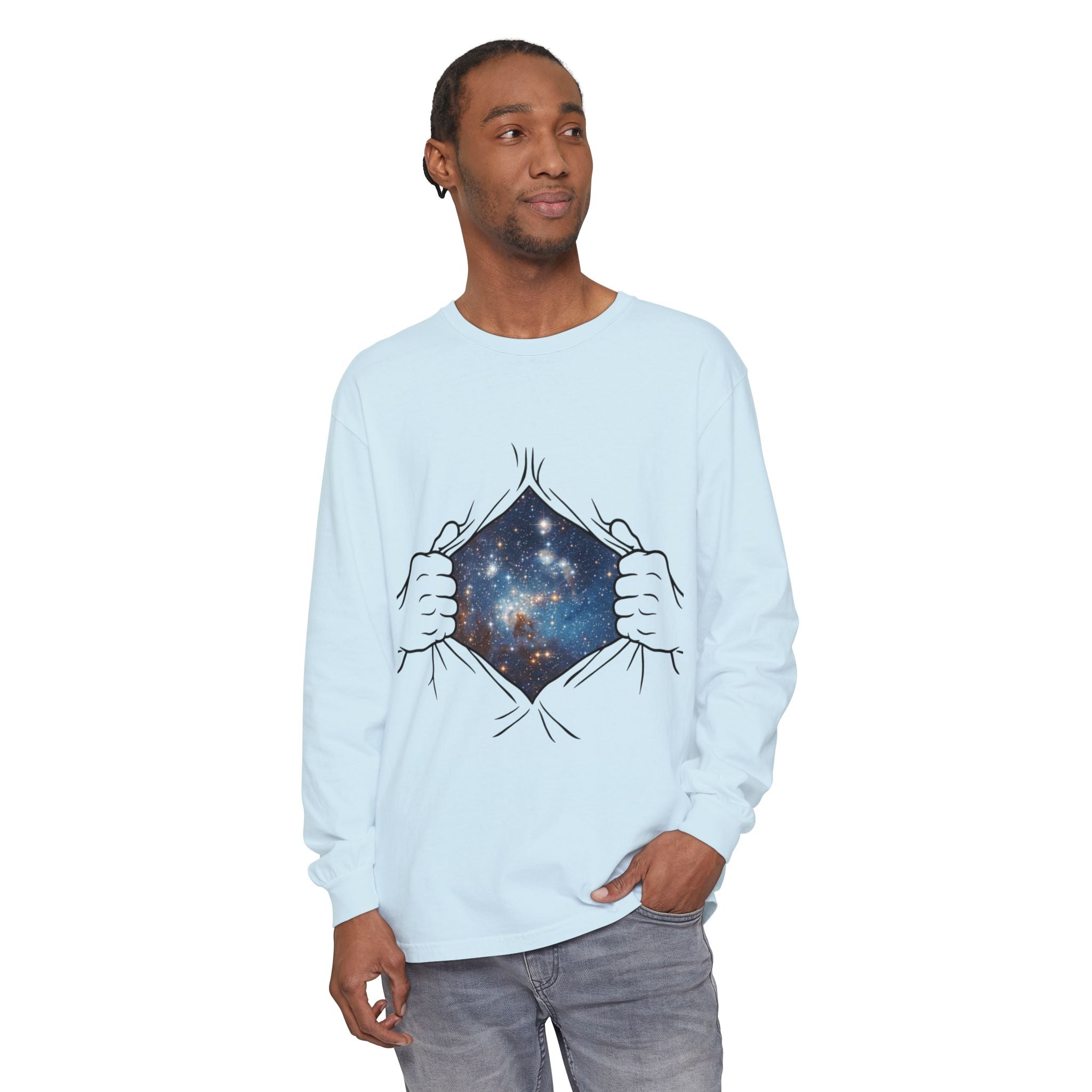 Bless Energy Long Sleeve Tee – Faith Over Fear Edition