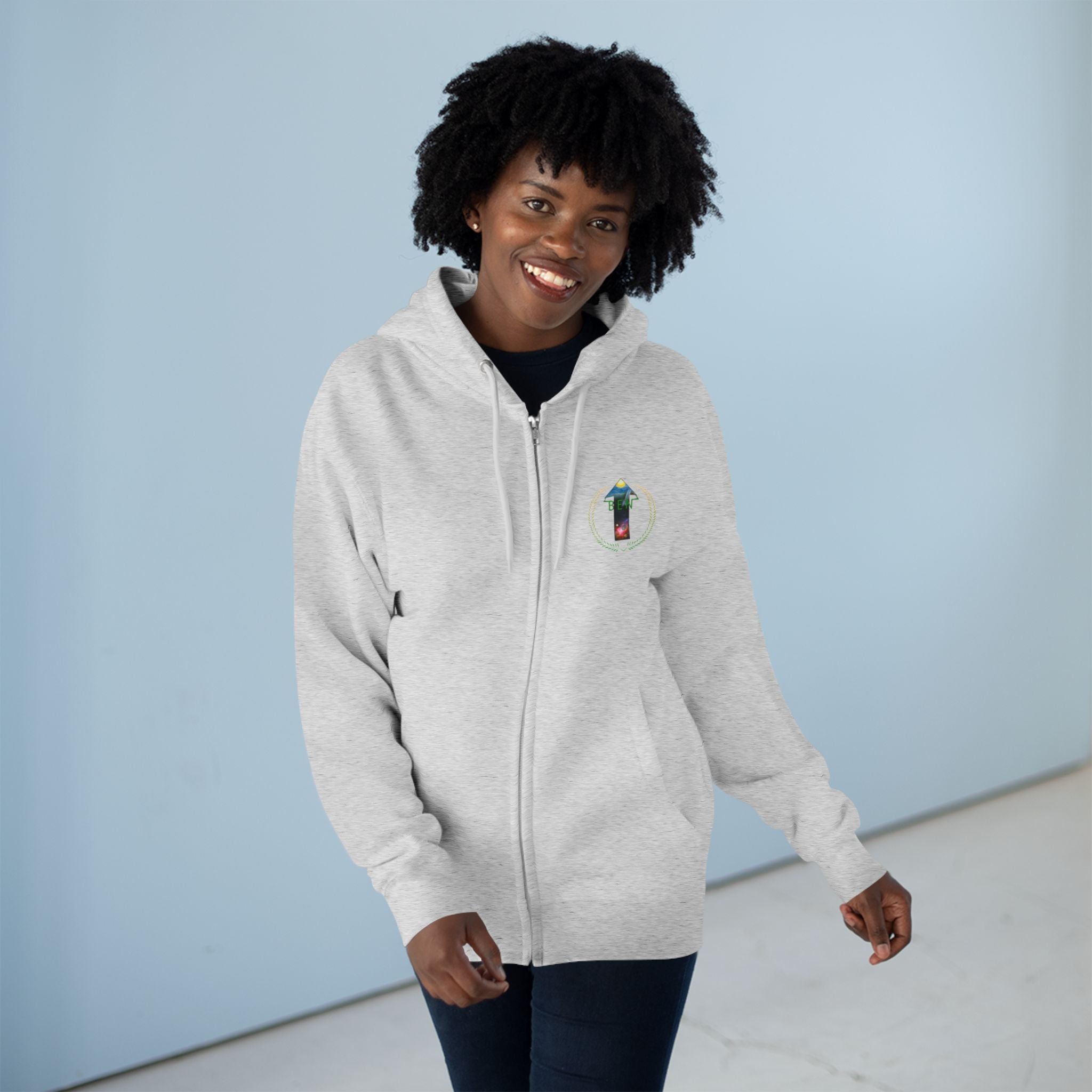 Bless Energy Zip Hoodie – Move With Purpose Edition