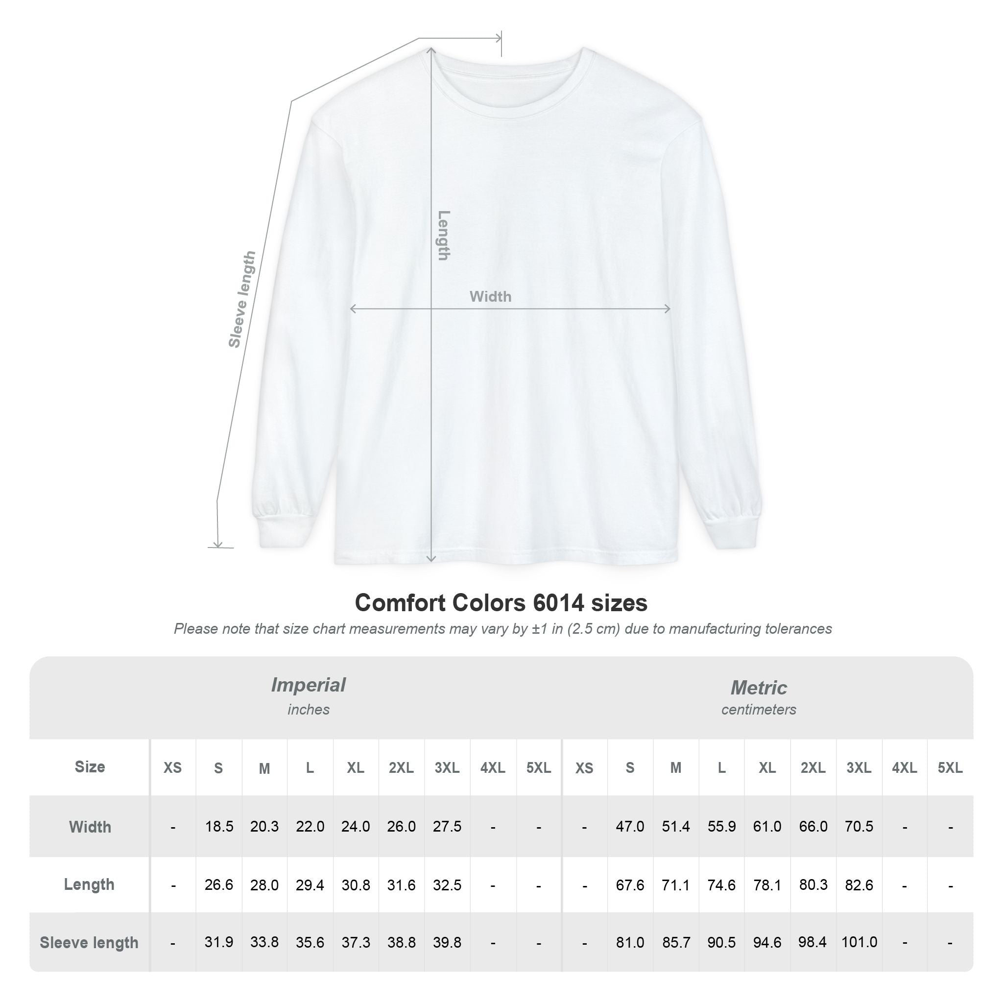 Bless Energy Long Sleeve Tee – Faith Over Fear Edition