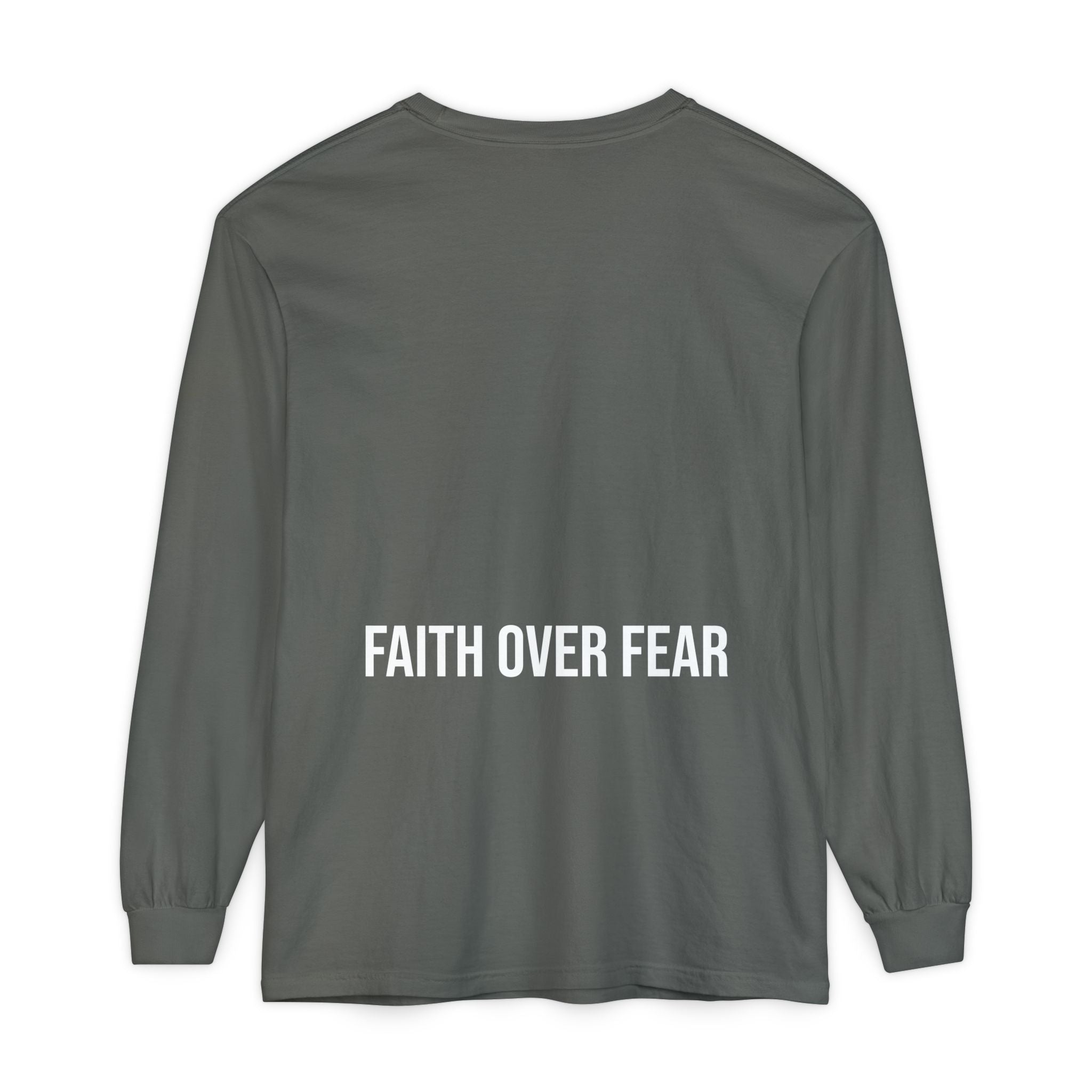 Bless Energy Long Sleeve Tee – Faith Over Fear Edition