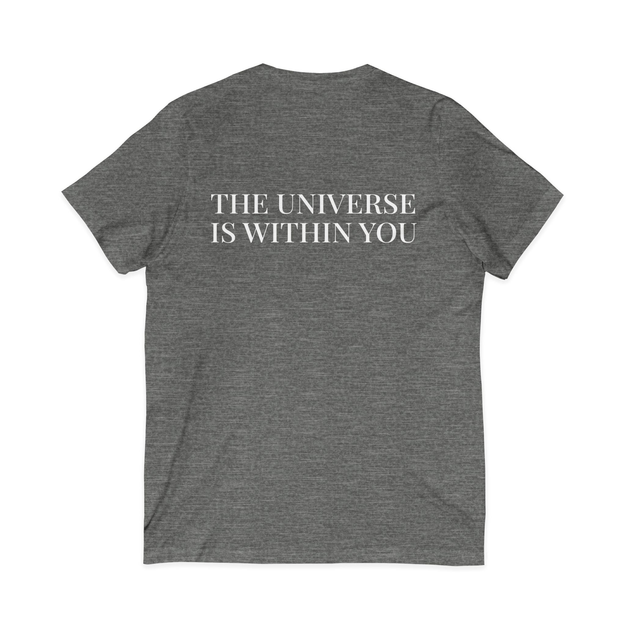 Bless Energy V-Neck Tee – Universe Within Edition