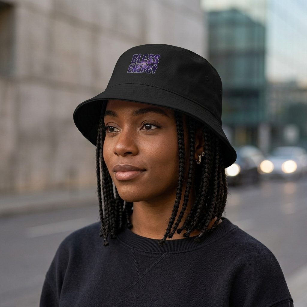 Bless Energy Bucket Hat – Everyday Energy Edition