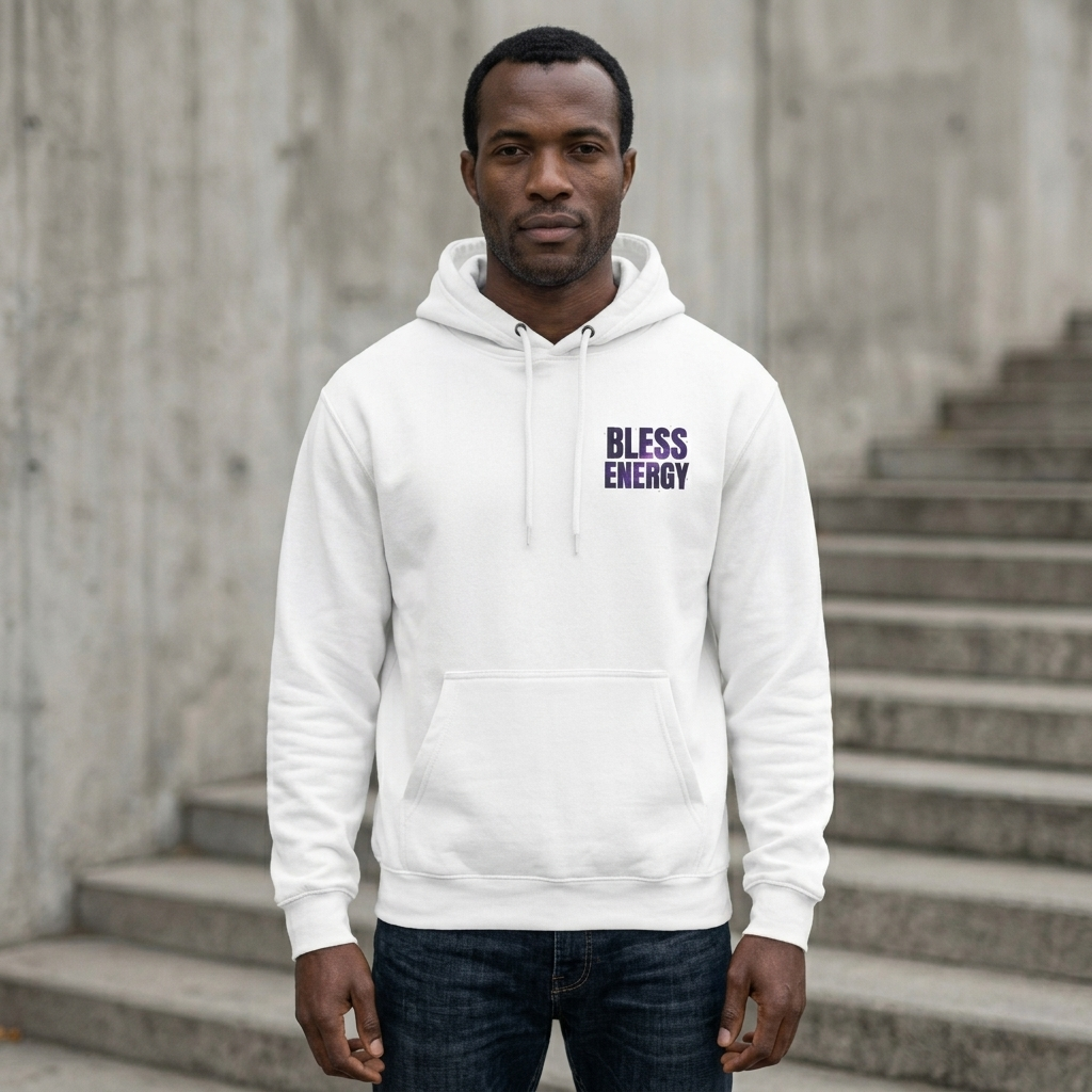 Bless Energy Essential Hoodie – Minimal Signature Edition