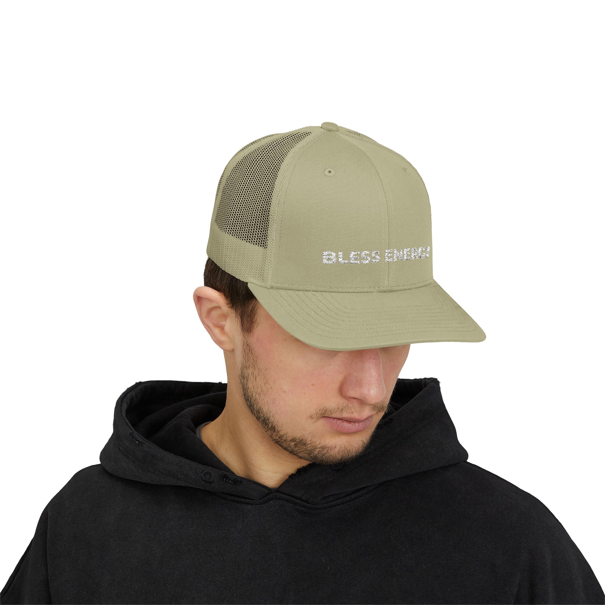 Bless Energy Trucker Cap– Faith Driven Edition