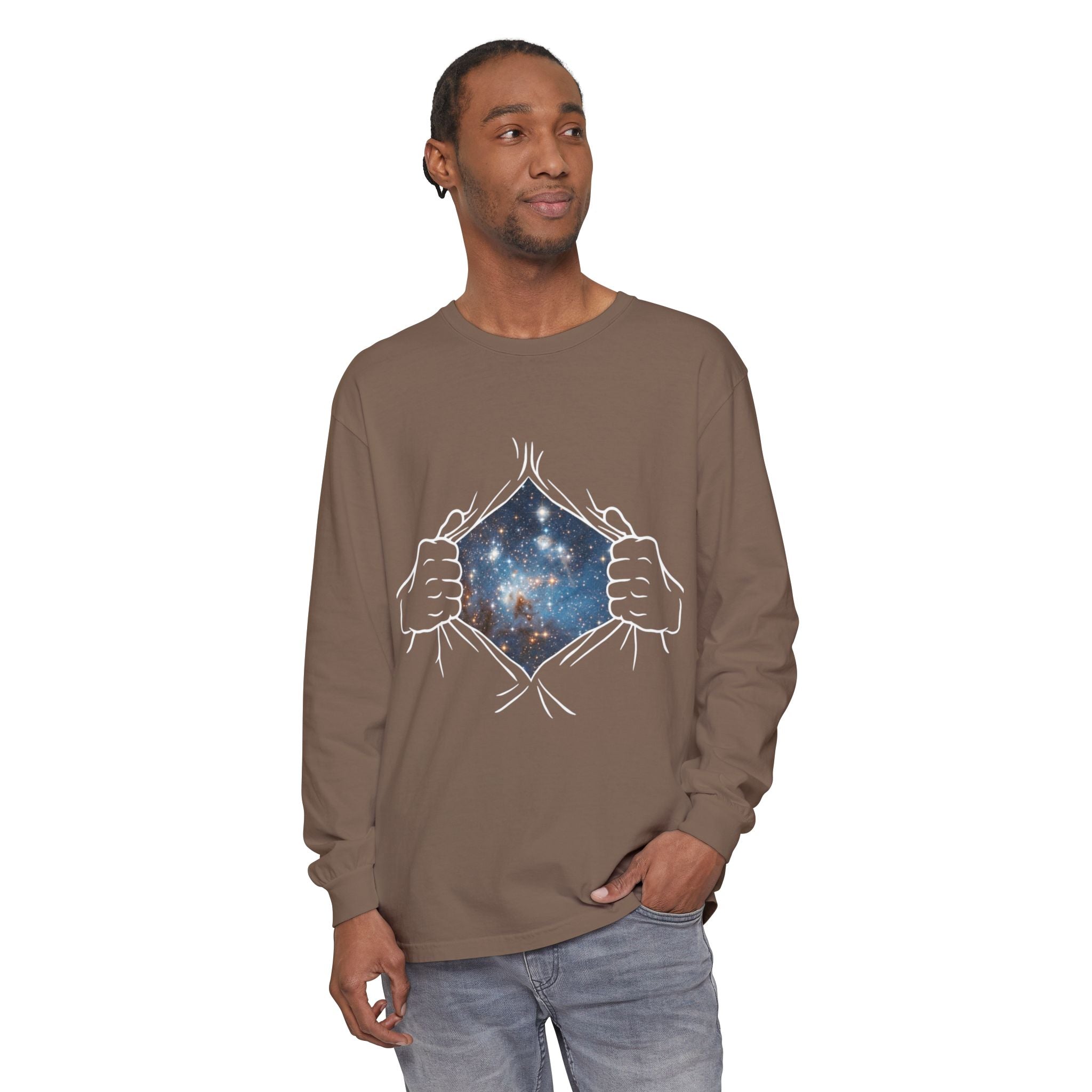Bless Energy Long Sleeve Tee – Faith Over Fear Edition