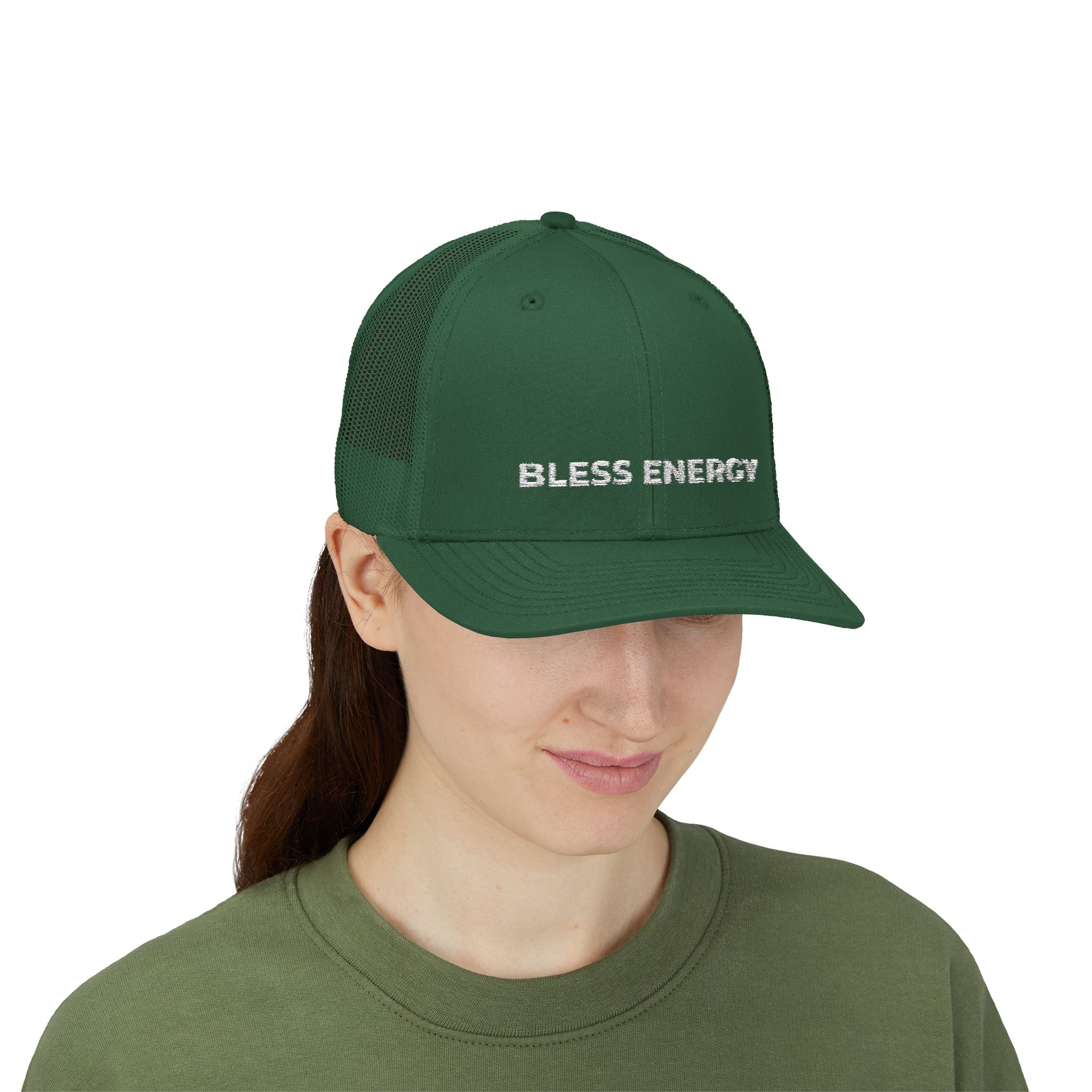 Bless Energy Trucker Cap– Faith Driven Edition
