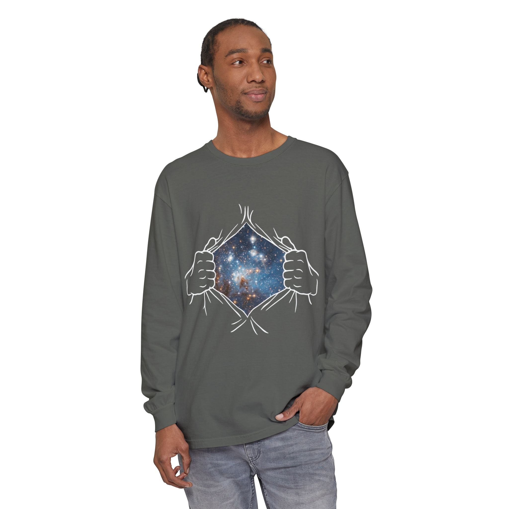 Bless Energy Long Sleeve Tee – Faith Over Fear Edition