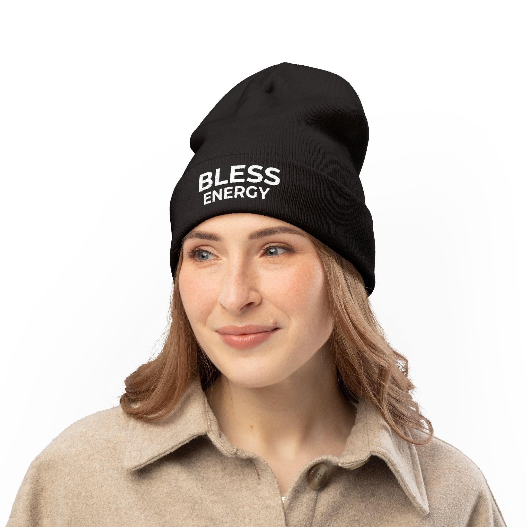 Bless Energy Knit Beanie – Winter Energy Edition